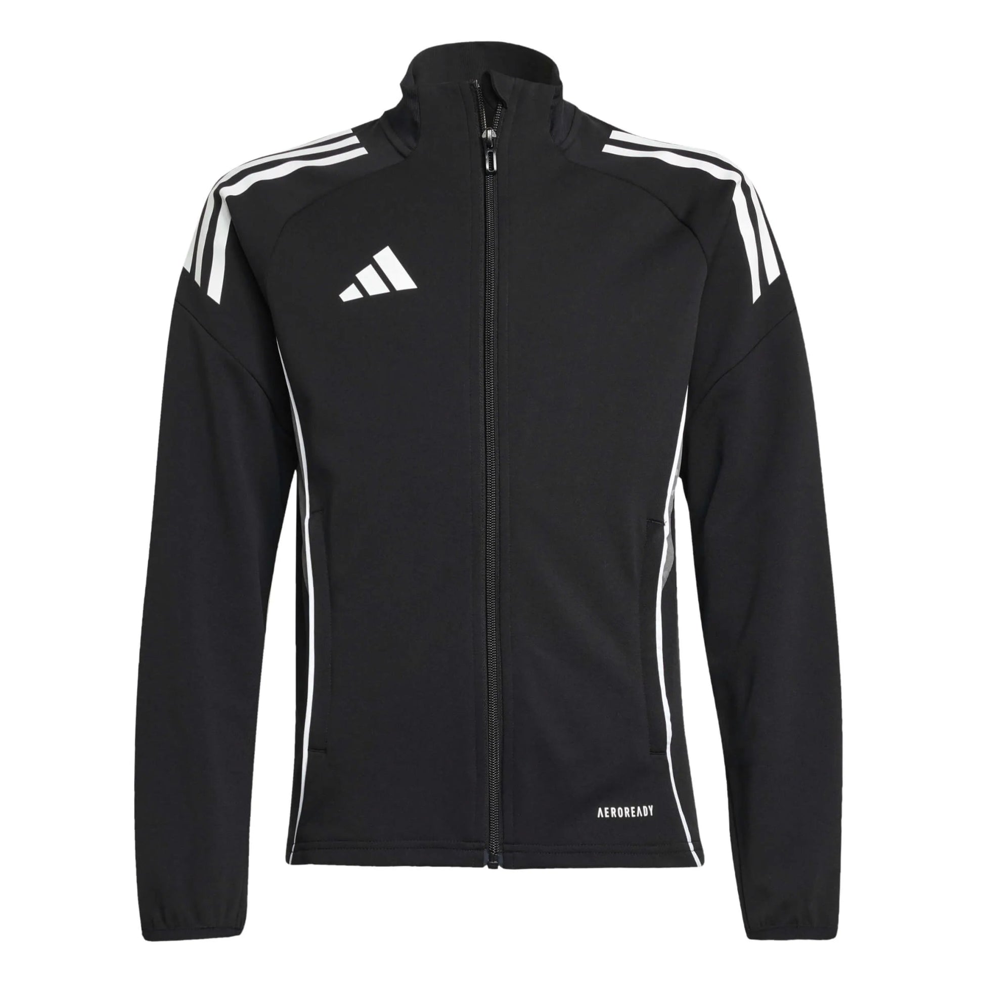 adidas Youth Tiro 25 Competition Training Jacket Black (Front)