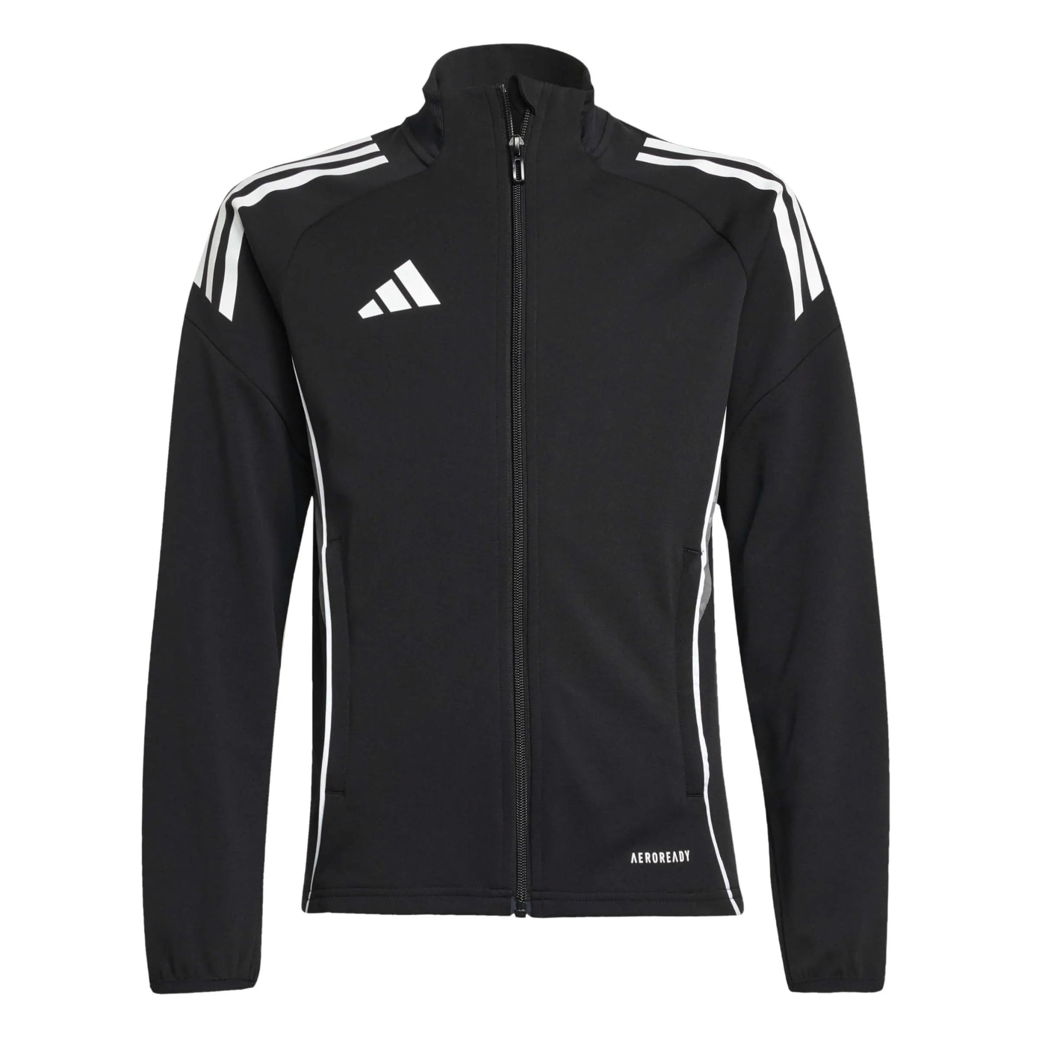 adidas Youth Tiro 25 Competition Training Jacket Black (Front)