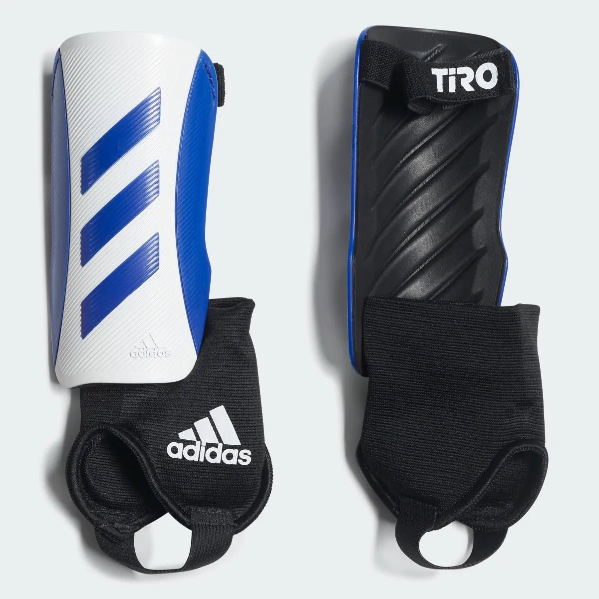 adidas Youth Tiro Match Shin Guards - Royal Blue-White (Set)