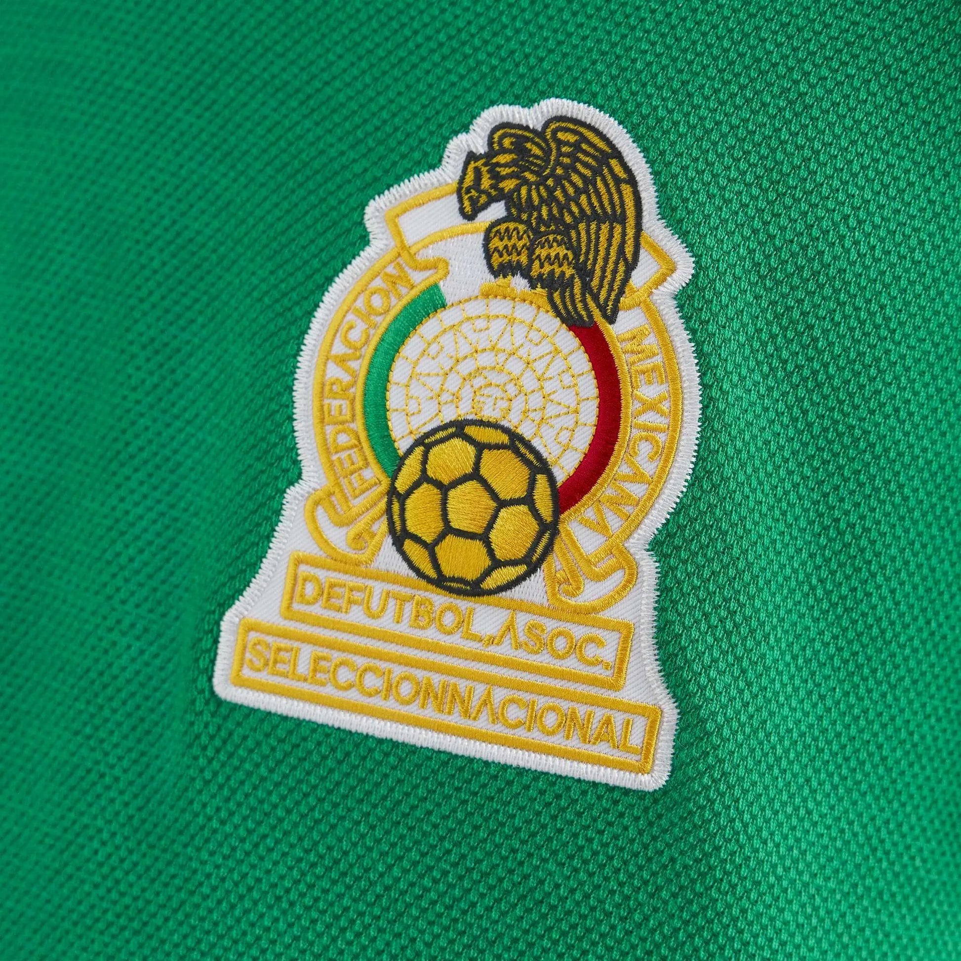 adidas 1986 Mexico Men's Retro Stadium Home Soccer Jersey (Detail 4)