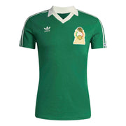 adidas 1986 Mexico Men's Retro Stadium Home Soccer Jersey (Front)