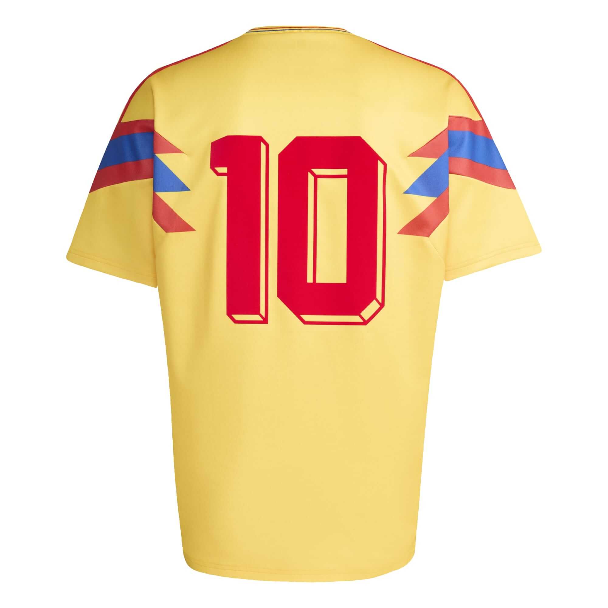 adidas 1990 Colombia Men's Retro Stadium Away Soccer Jersey (Back)
