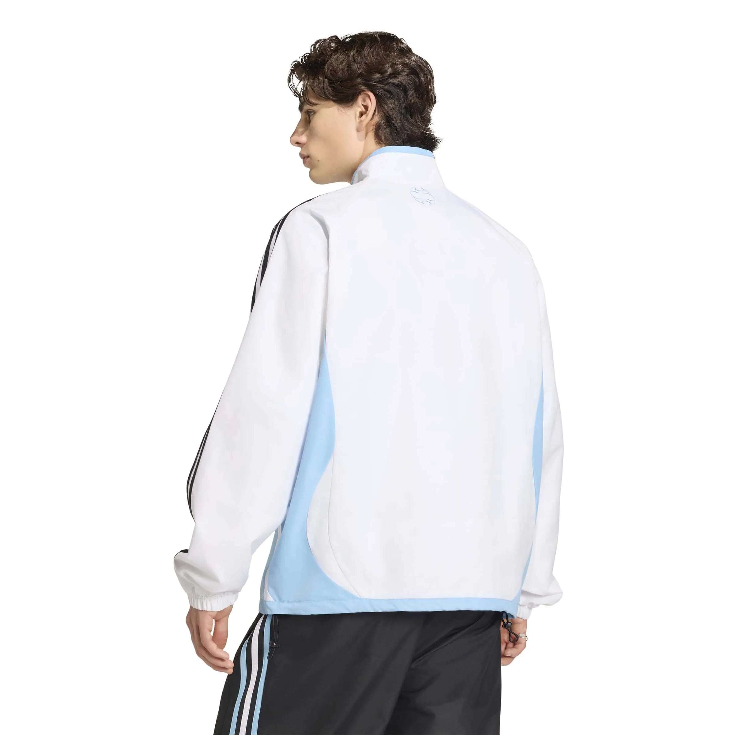 adidas 2006 Argentina Men's Retro Home Track Top (Model - Back)