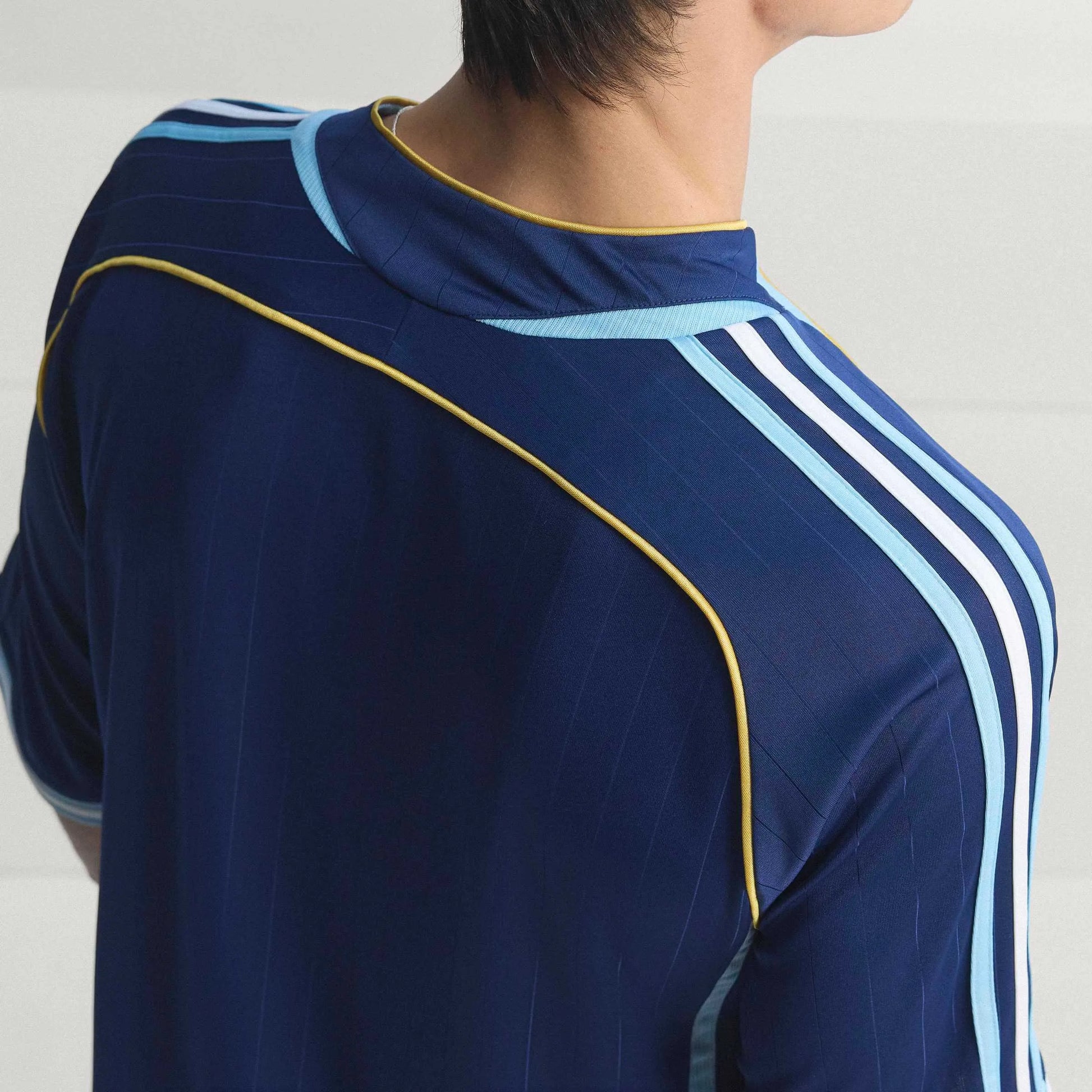 adidas 2006 Argentina Men's Retro Stadium Away Soccer Jersey (Detail 3)