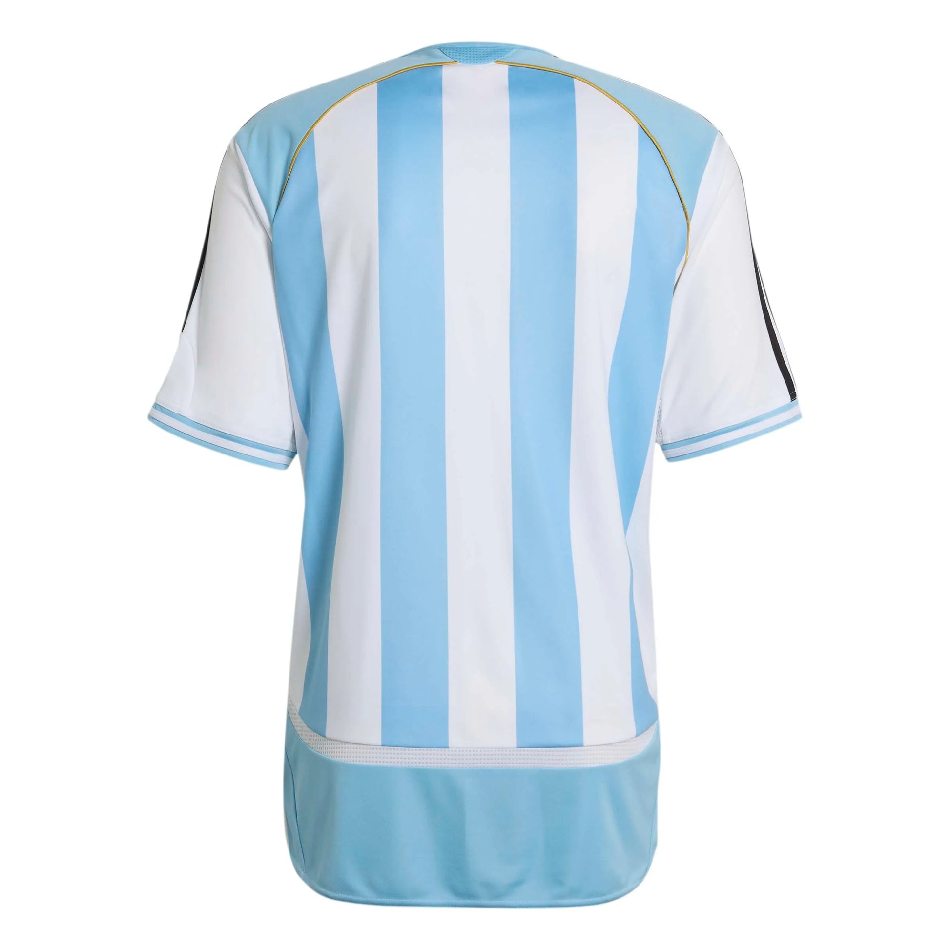 adidas 2006 Argentina Men's Retro Stadium Home Soccer Jersey (Back)