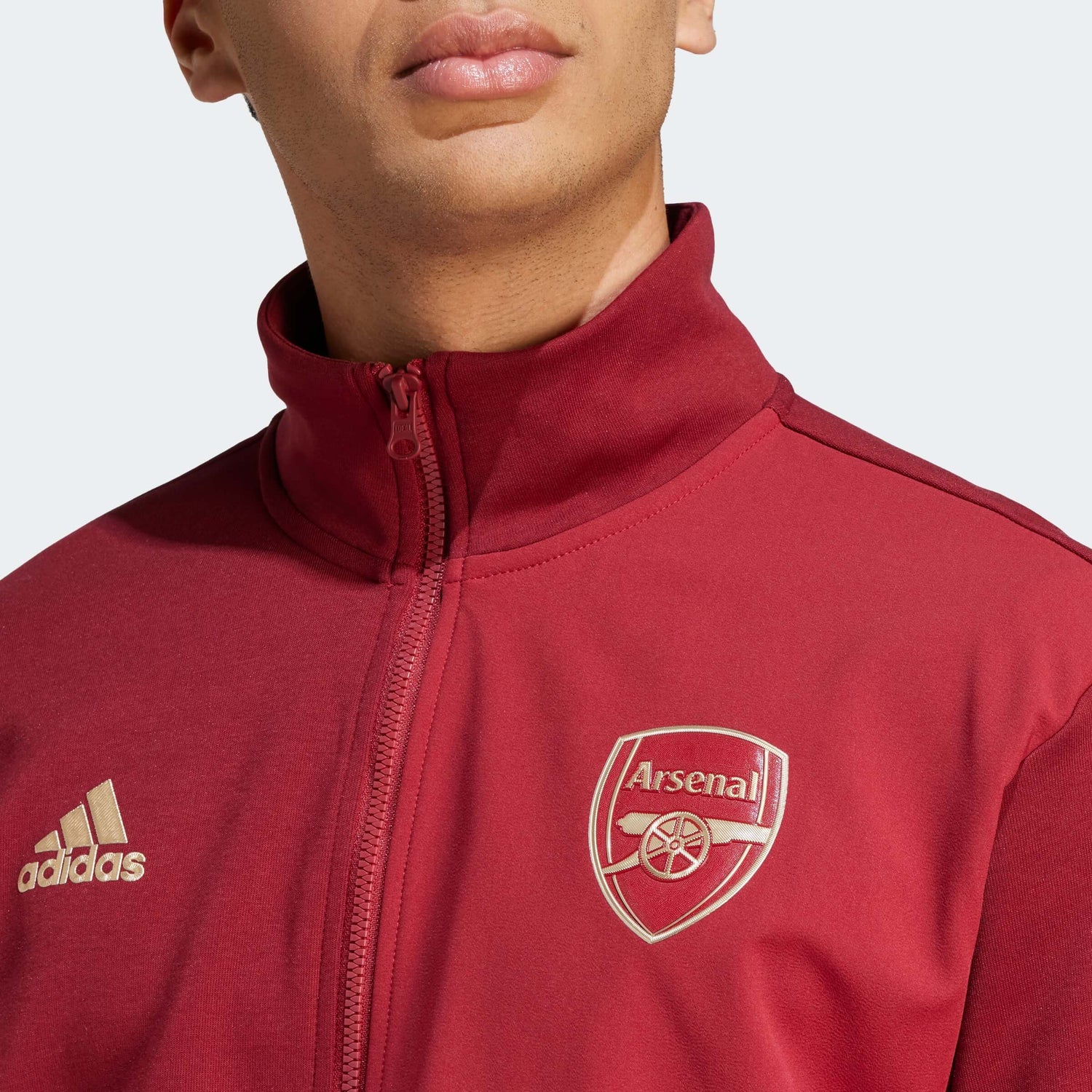 adidas 2023-24 Arsenal Men's Anthem Jacket (Detail 1)