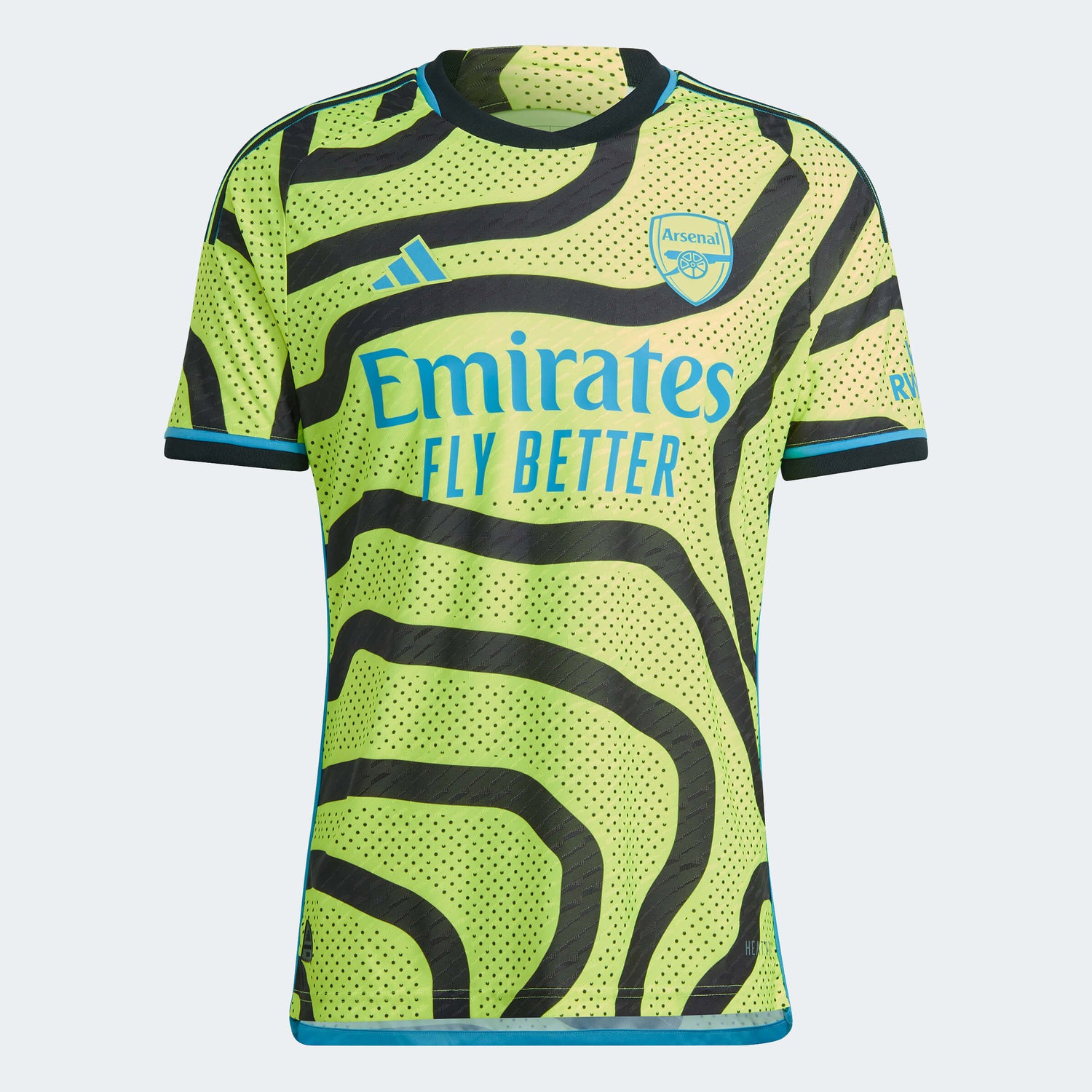 adidas 2023-24 Arsenal Men's Authentic Away Jersey (Front)