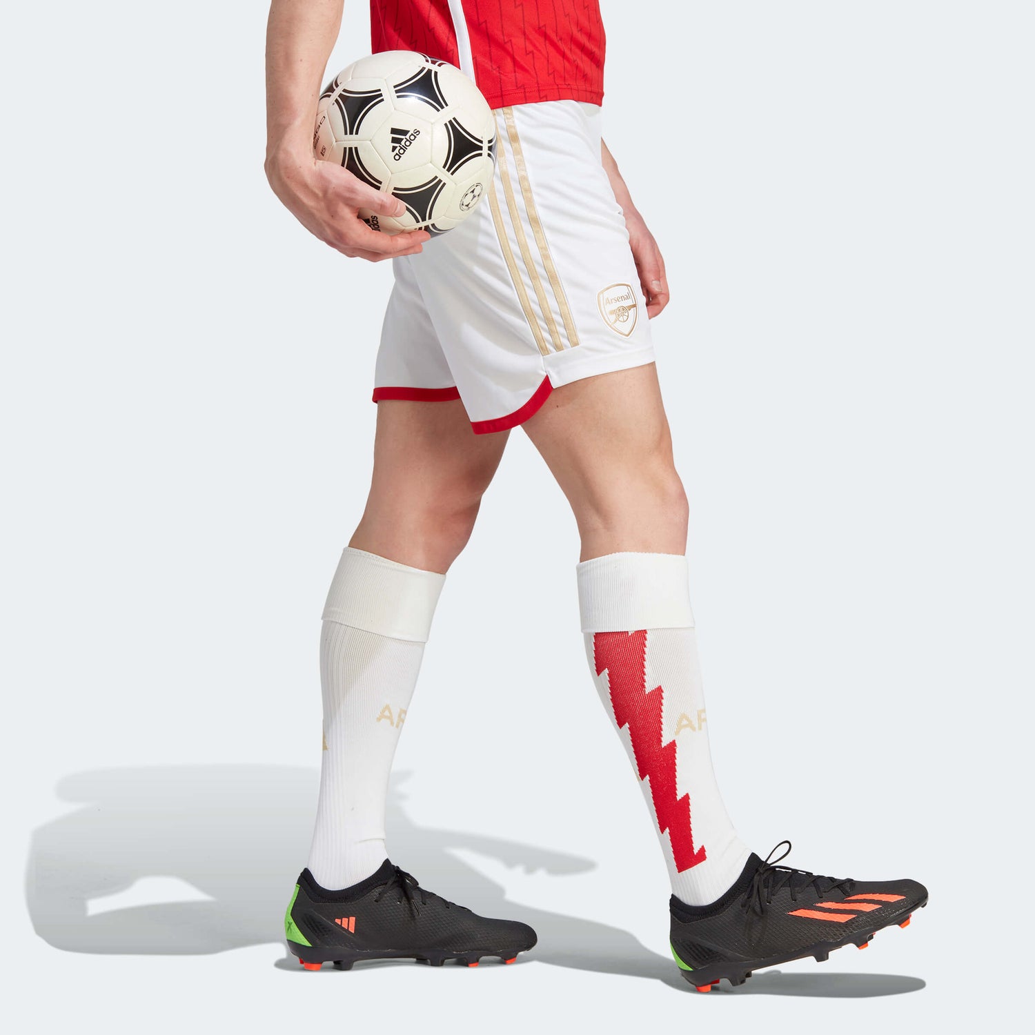 adidas 2023-24 Arsenal Men's Stadium Home Shorts (Model - Side)