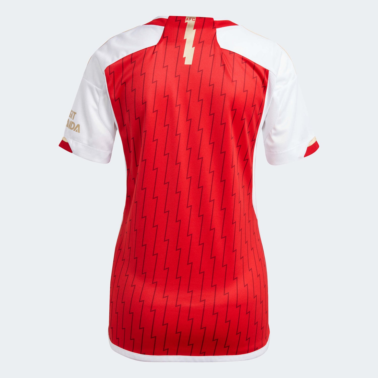 adidas 2023-24 Arsenal Women's Stadium Home Jersey (Back)