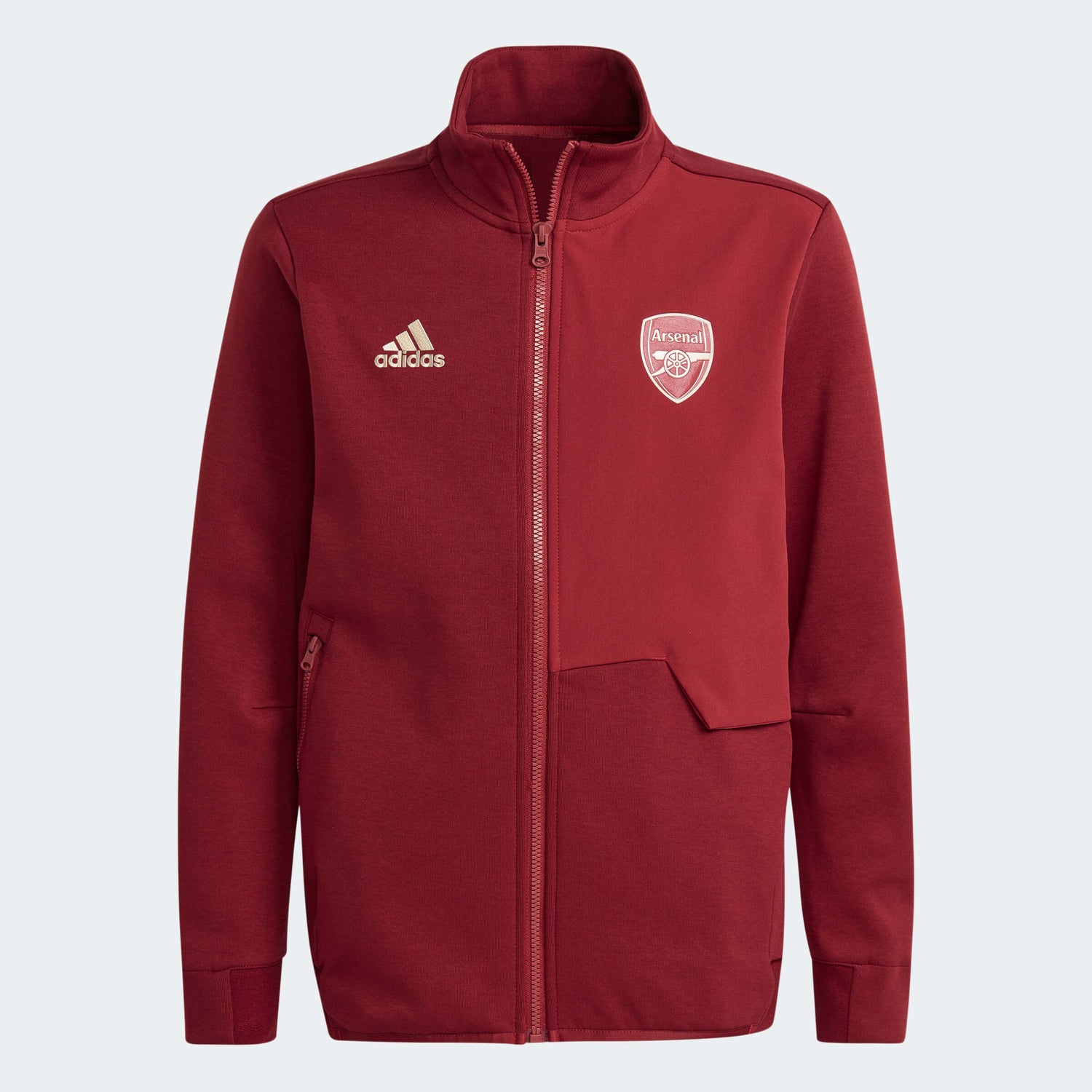 adidas 2023-24 Arsenal Youth Anthem jacket (Front)