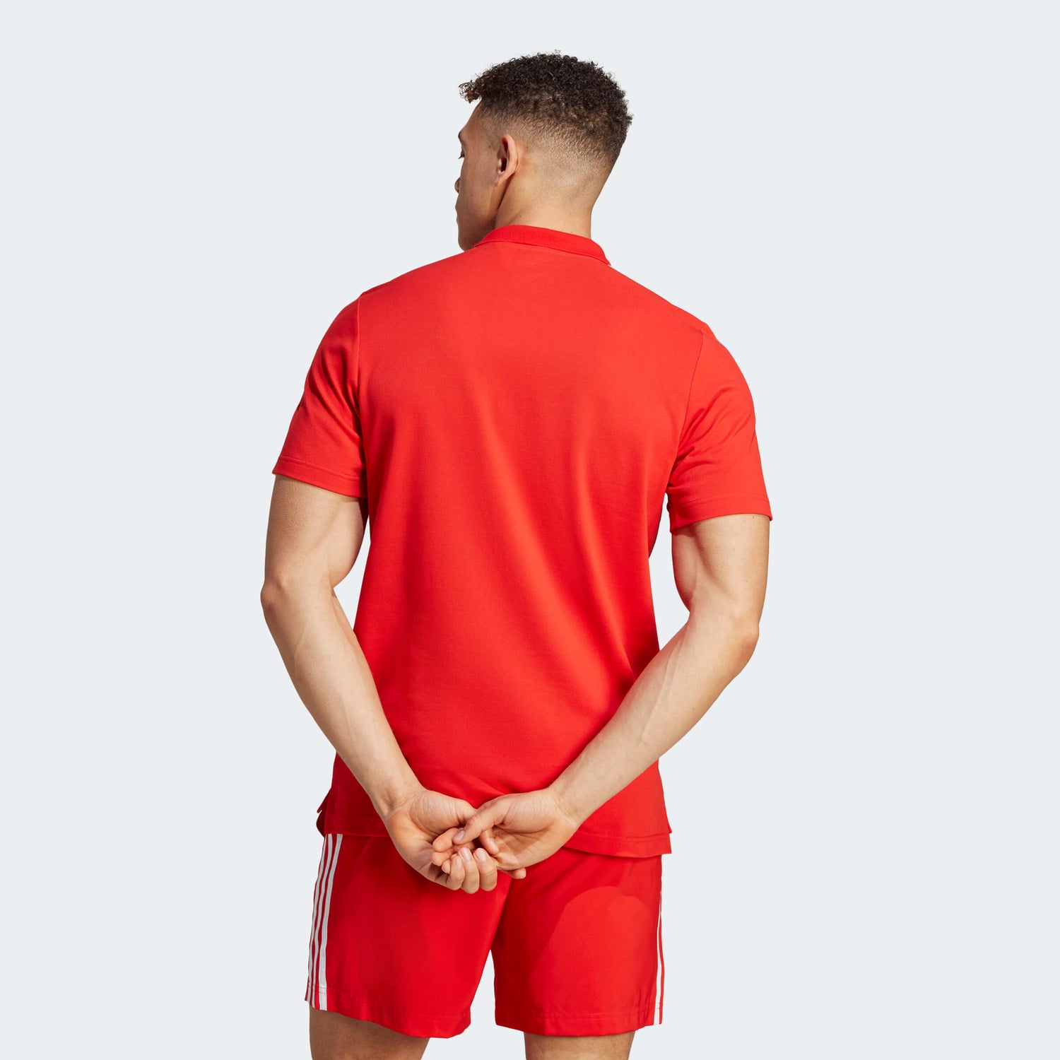 adidas 2023-24 Bayern Munich Men's DNA Polo Shirt (Model - Back)