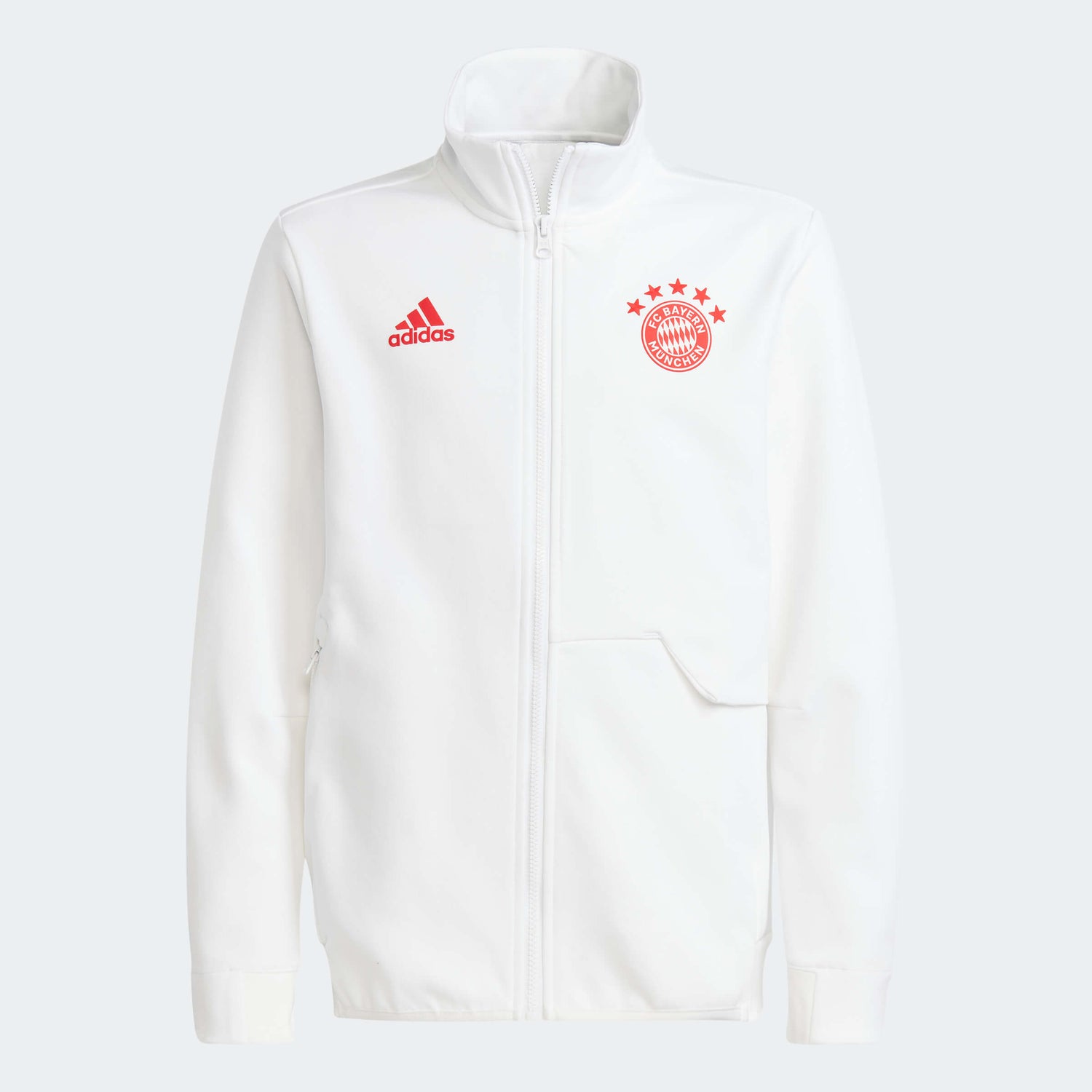 adidas 2023-24 Bayern Munich Youth Anthem Jacket (Front)