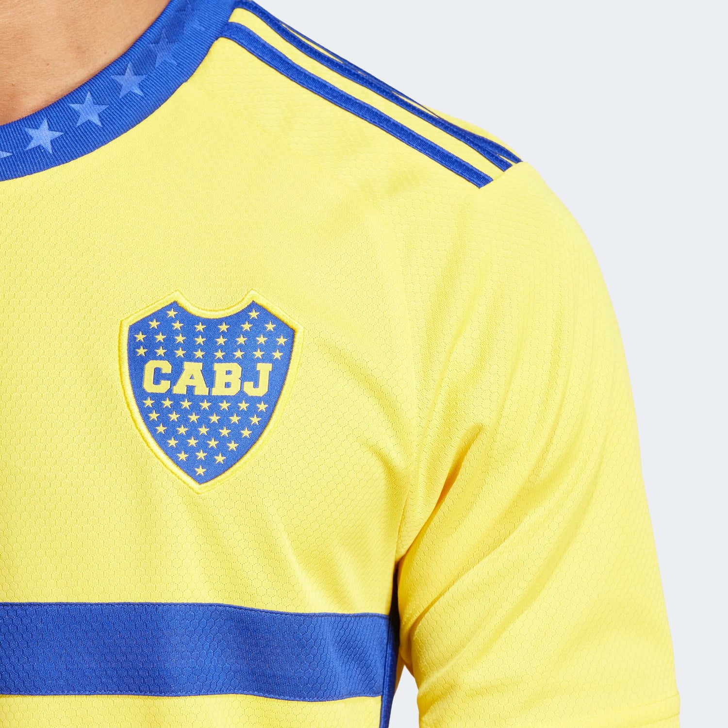 adidas 2023-24 Boca Juniors Men's Stadium Away Jersey (Detail 3)