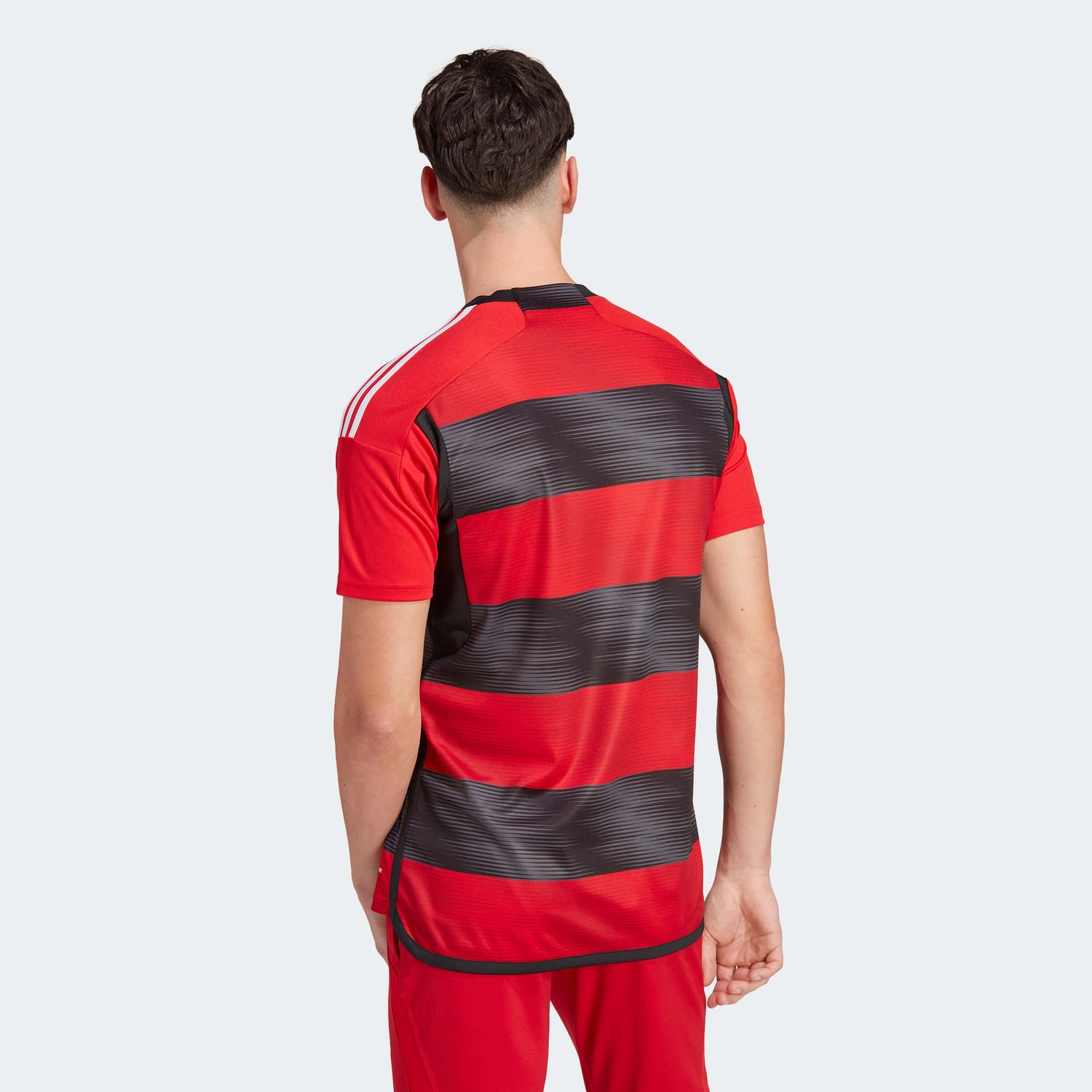 adidas 2023-24 Flamengo Men's Home Jersey (Model - Back)