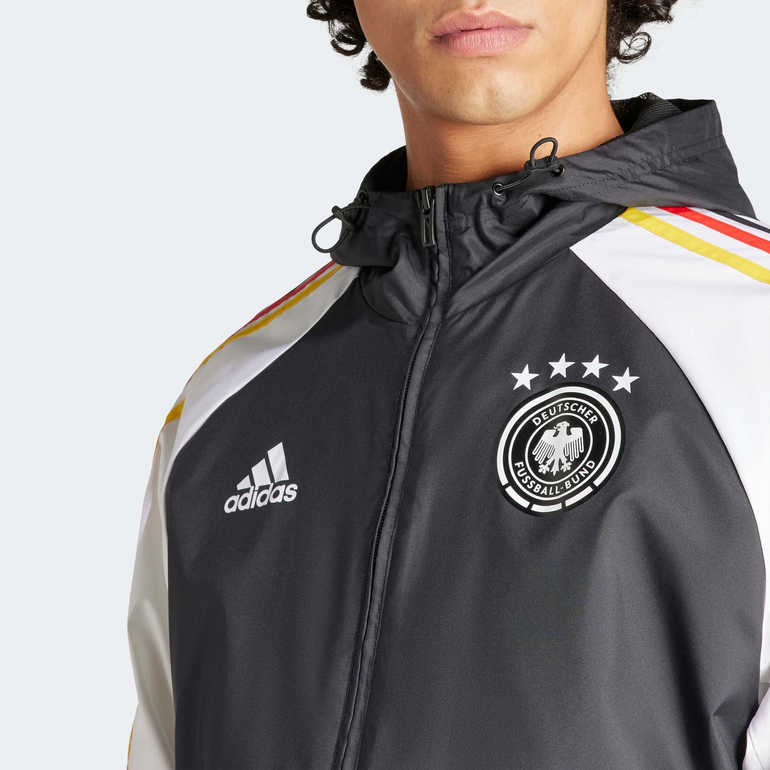 adidas 2023-24 Germany DNA Windbreaker Jacket (Detail 1)