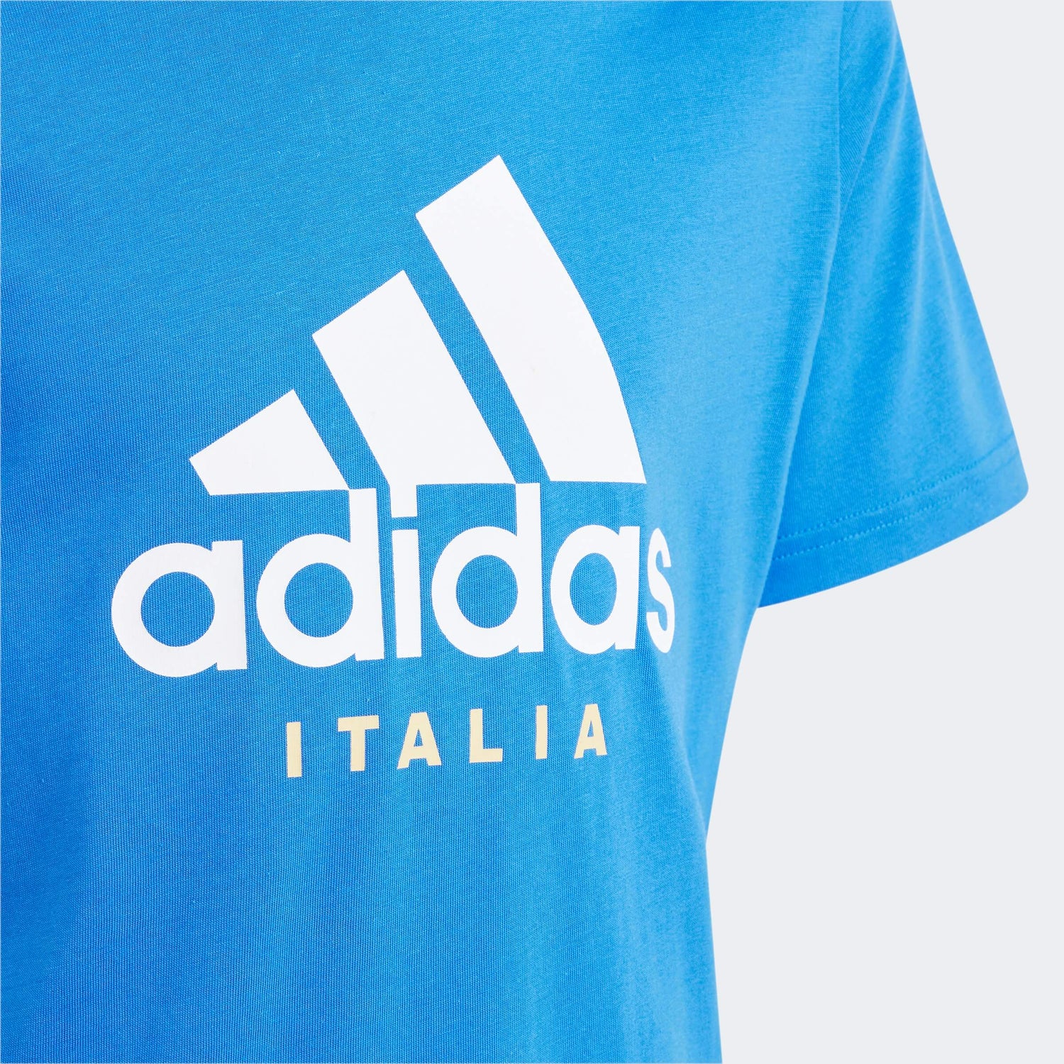 adidas 2023-24 Italy Youth Tee (Detail 1)