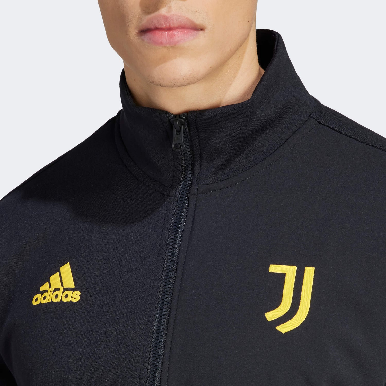 adidas 2023-24 Juventus Men's Anthem Jacket (Detail 1)