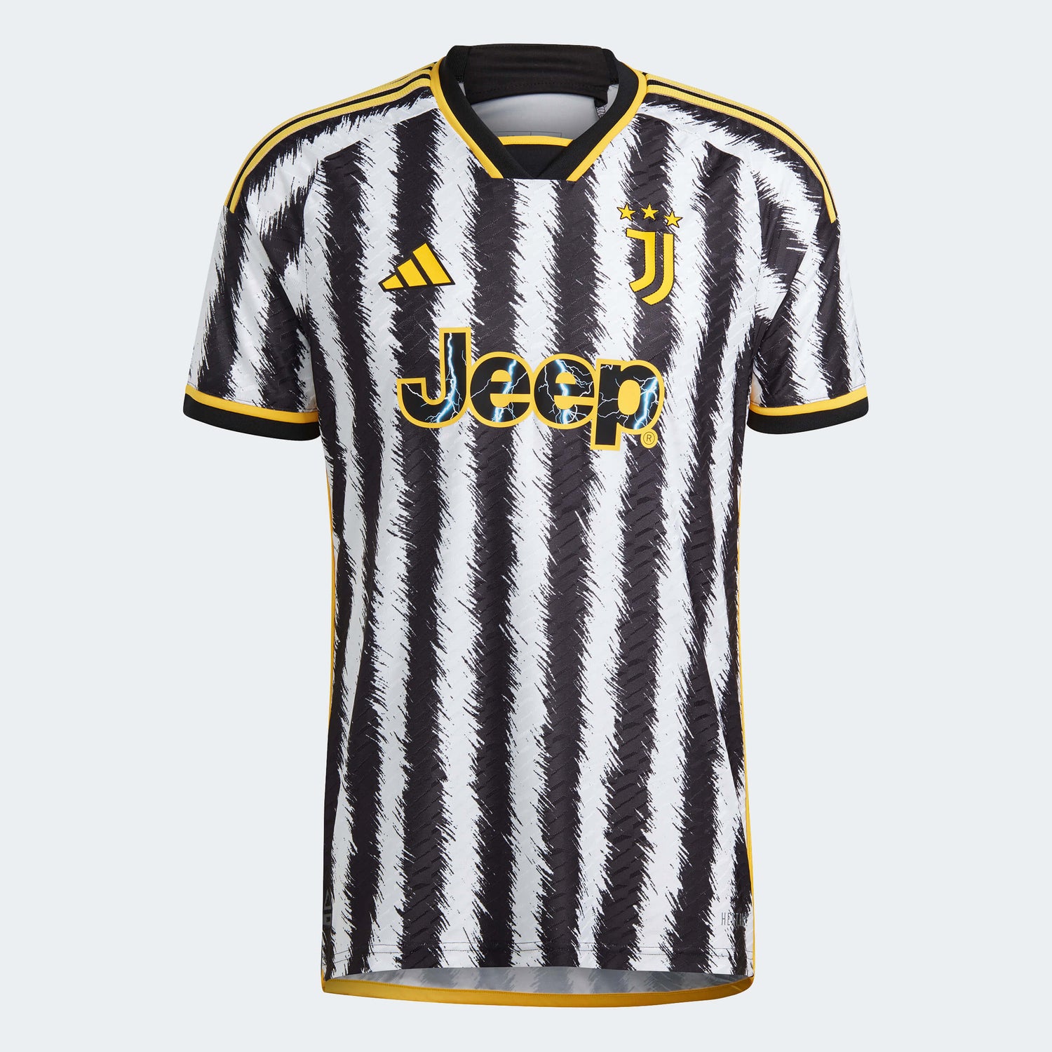 adidas 2023-24 Juventus Men's Authentic Home Jersey (Front)