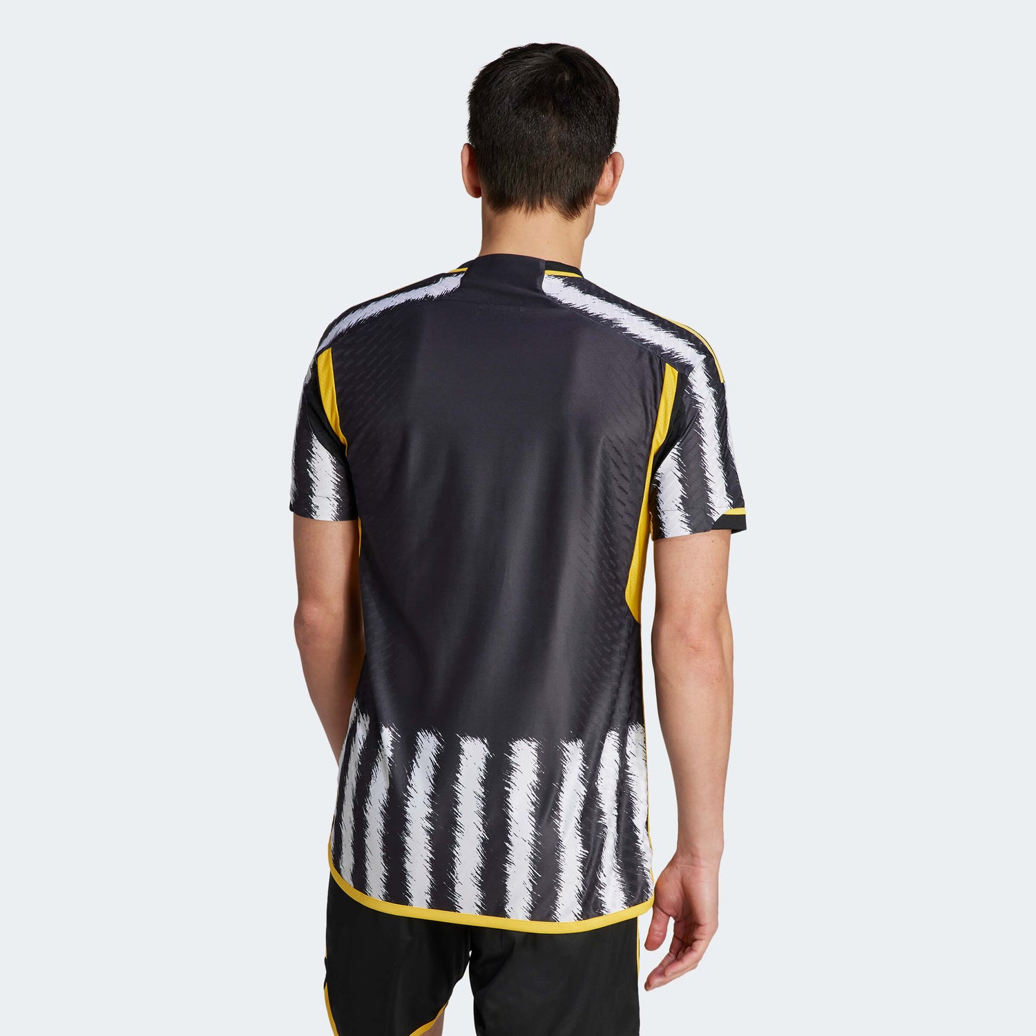 adidas 2023-24 Juventus Men's Authentic Home Jersey (Model - Back)