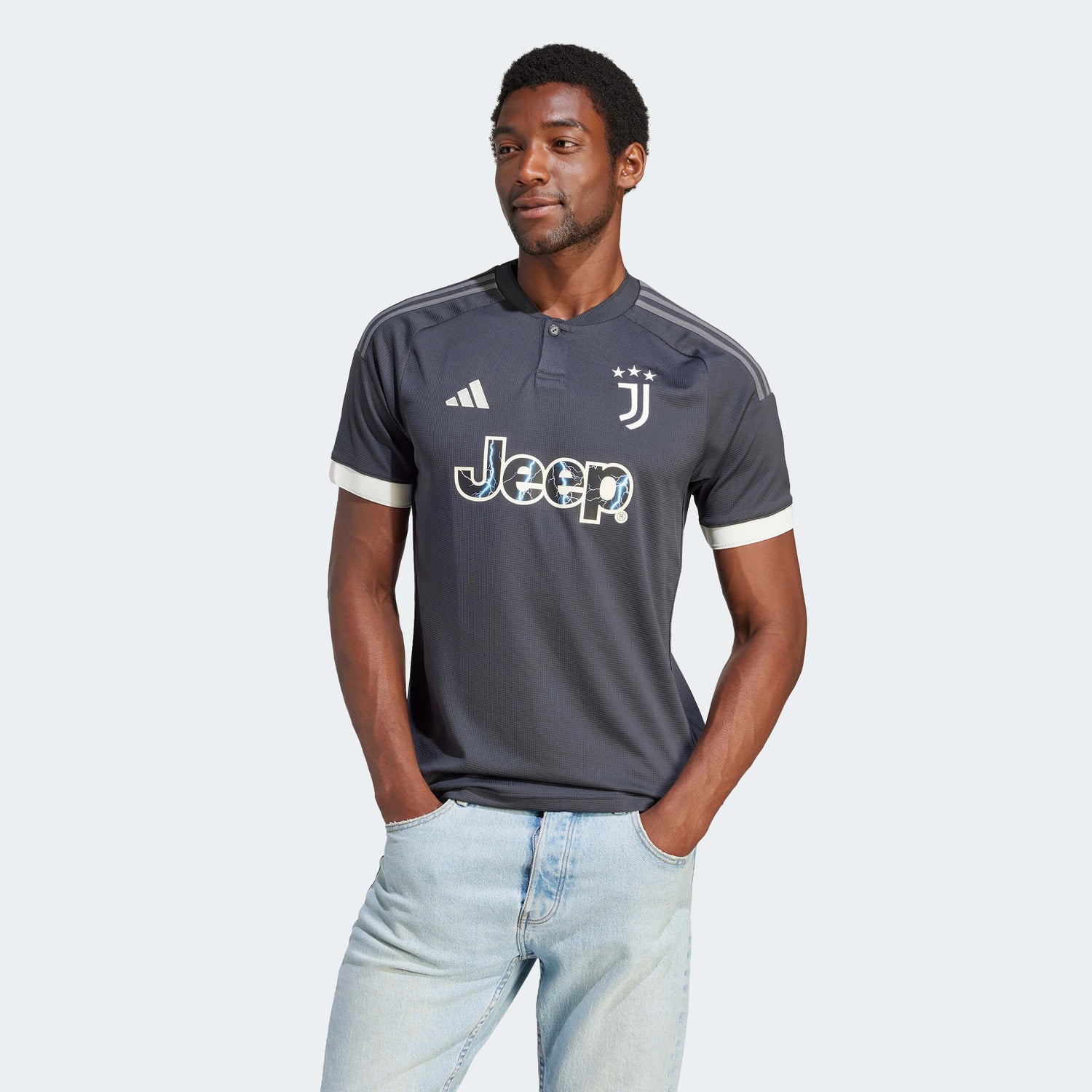 adidas 2023-24 Juventus Stadium Third Jersey (Model - Front)