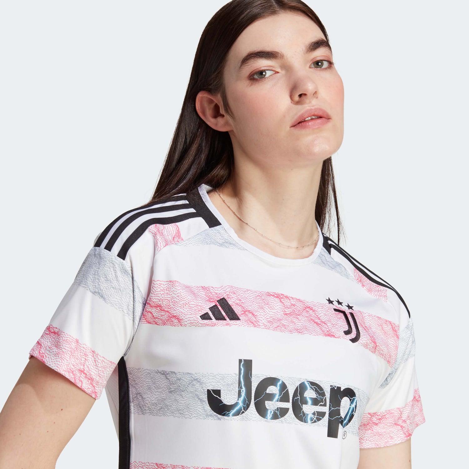 adidas 2023-24 Juventus Women's Stadium Away Jersey (Detail 1)