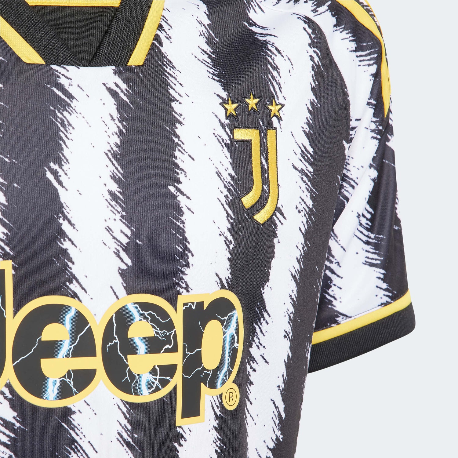 adidas 2023-24 Juventus Youth Home Jersey (Detail 2)