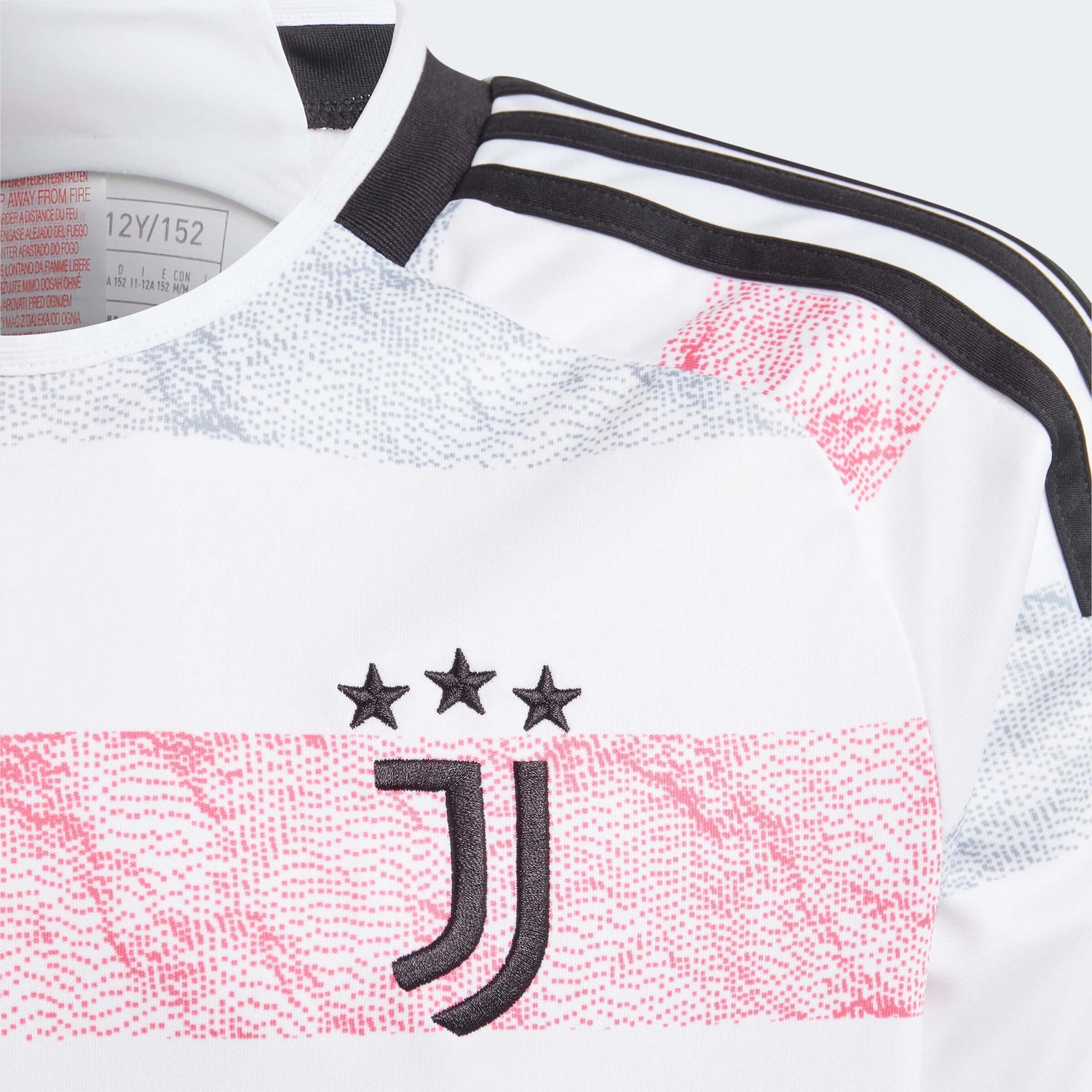 adidas 2023-24 Juventus Youth Stadium Away Jersey (Detail 1)