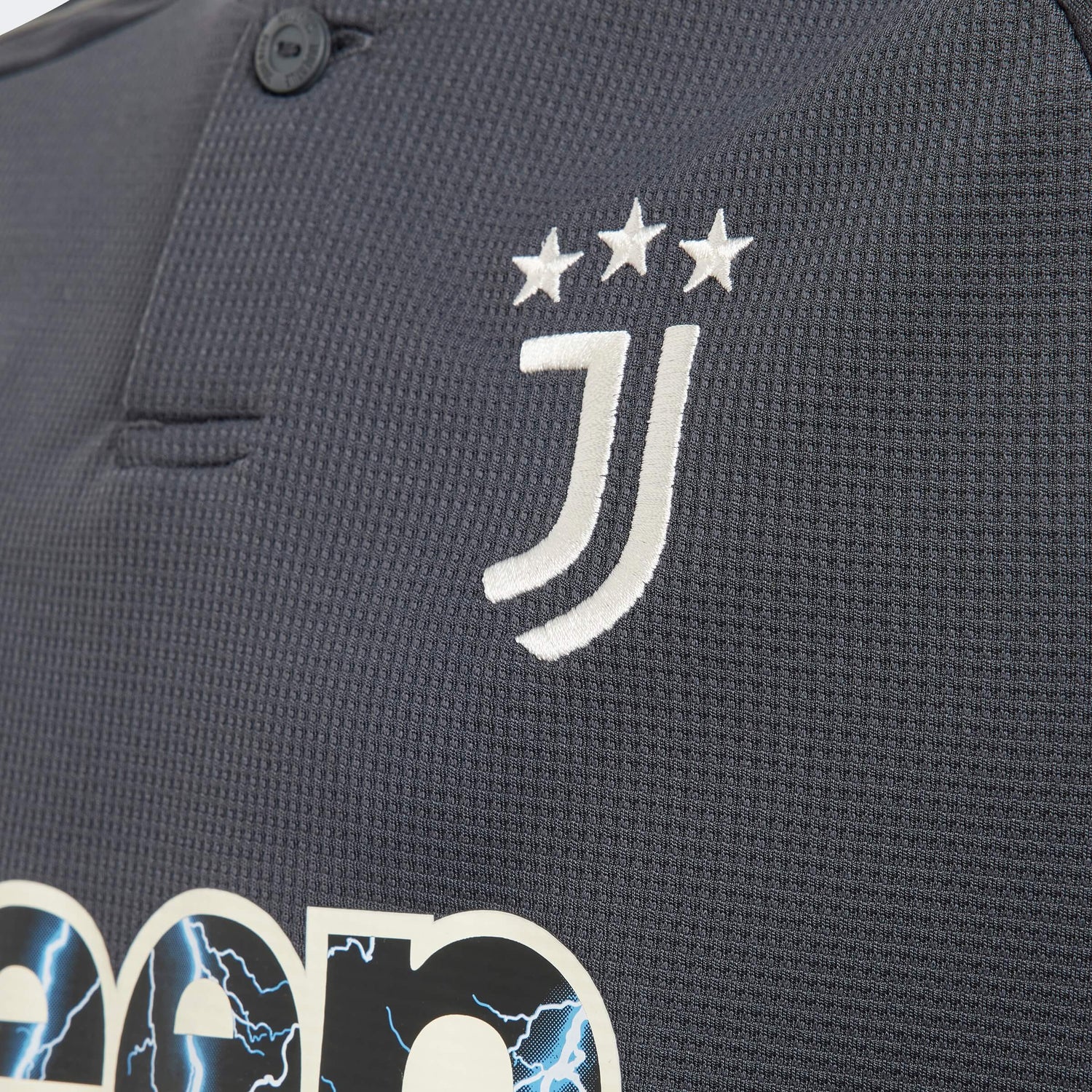 adidas 2023-24 Juventus Youth Stadium Third Jersey (Detail 1)