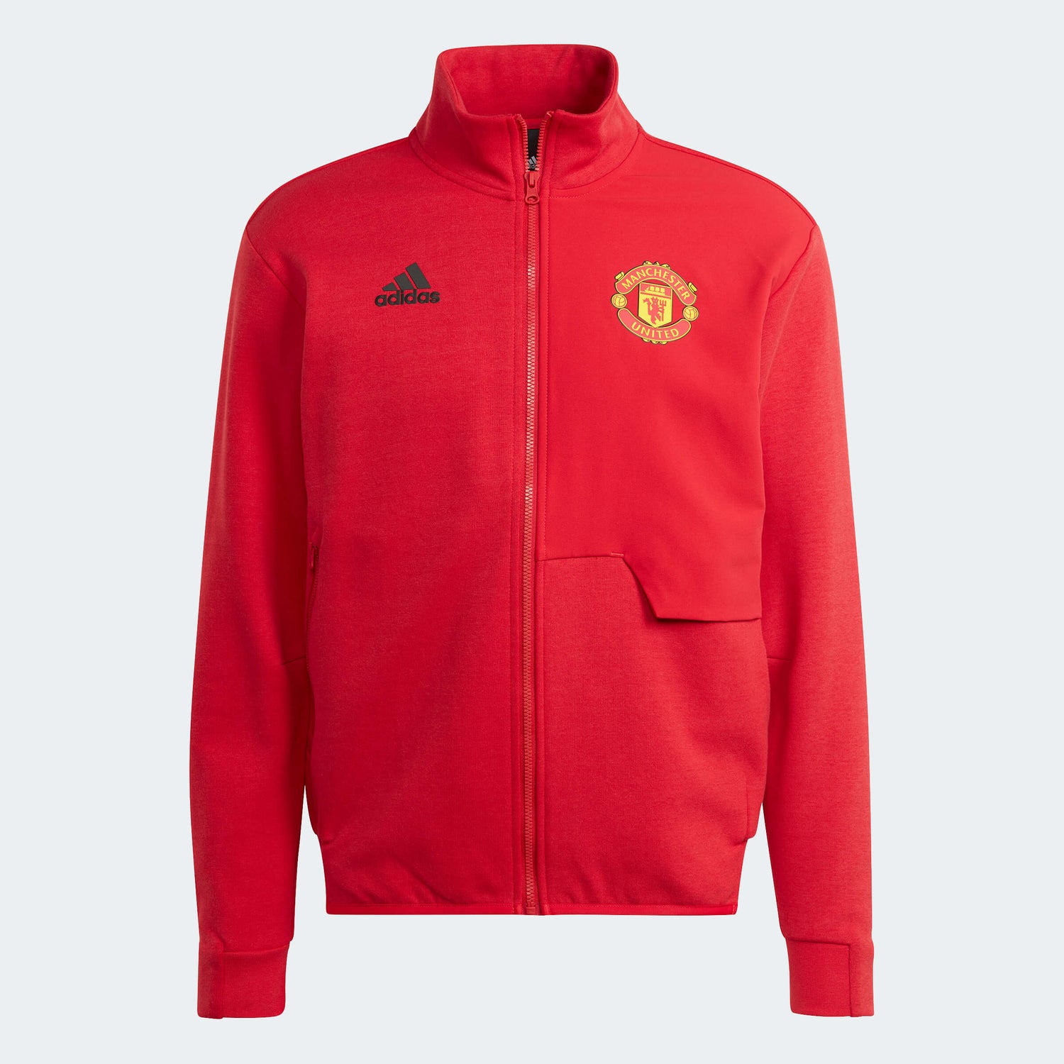 adidas 2023-24 Manchester United Men's Anthem Jacket (Front)
