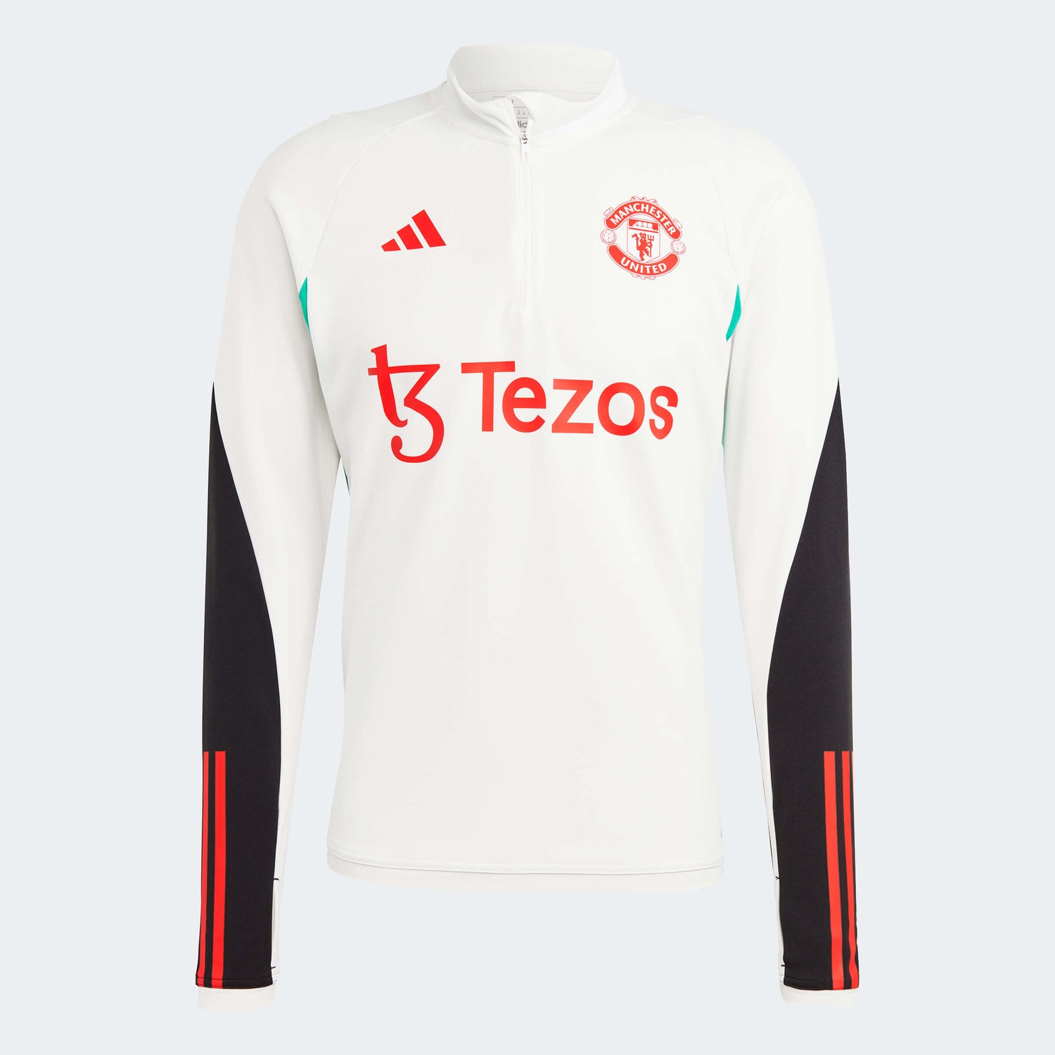 adidas 2023-24 Manchester United Men's Tiro Training Top (Front)