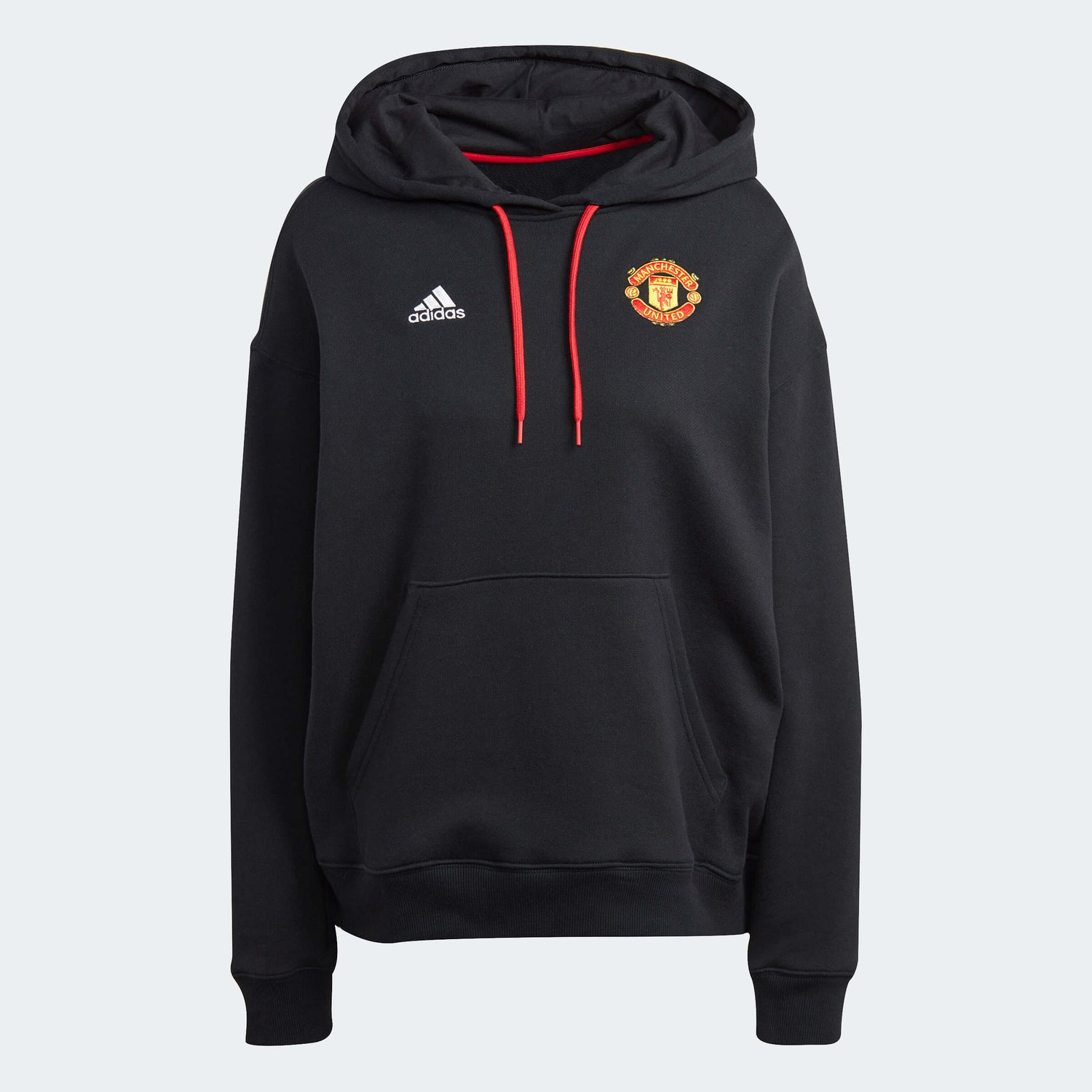 adidas 2023-24 Manchester United Women's Hoodie (Front)