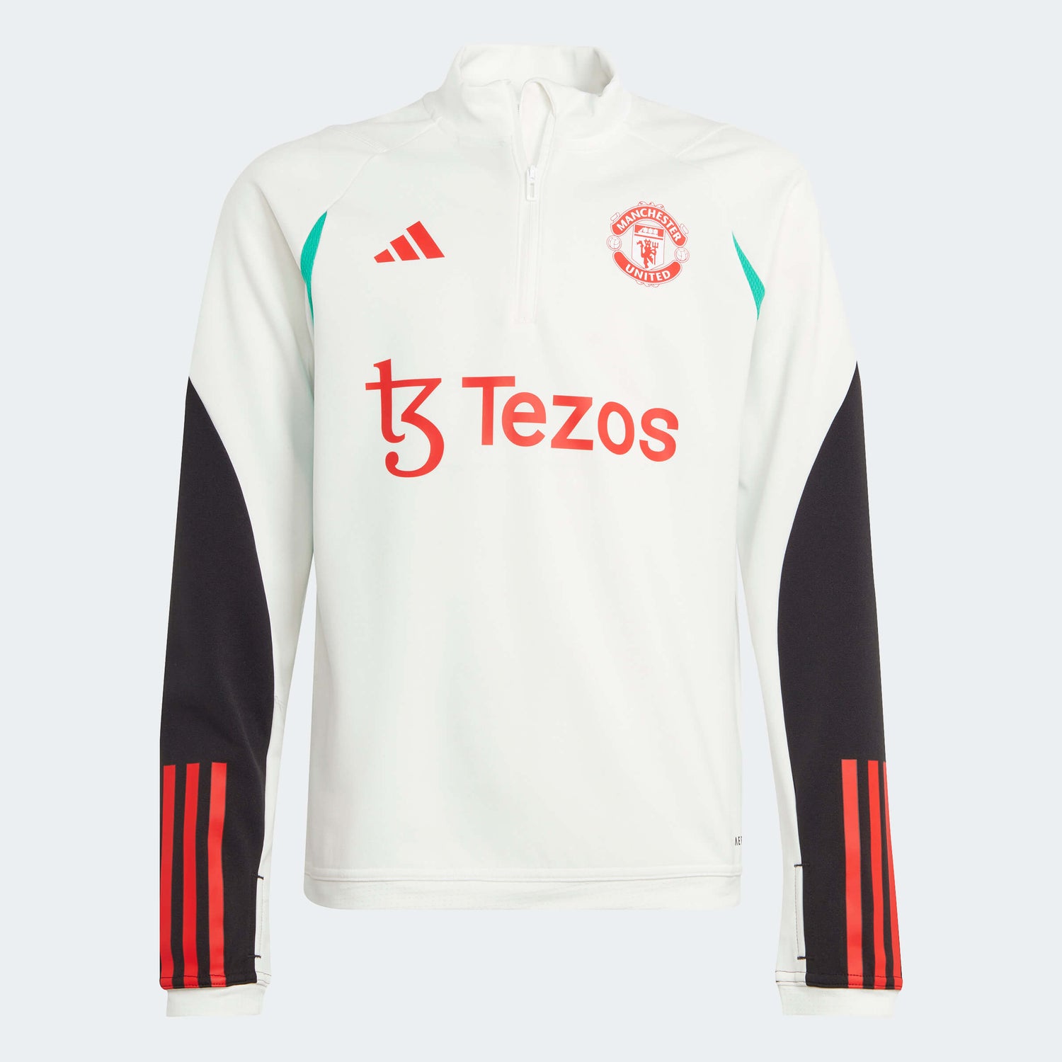 adidas 2023-24 Manchester United Youth Training Top (Front)
