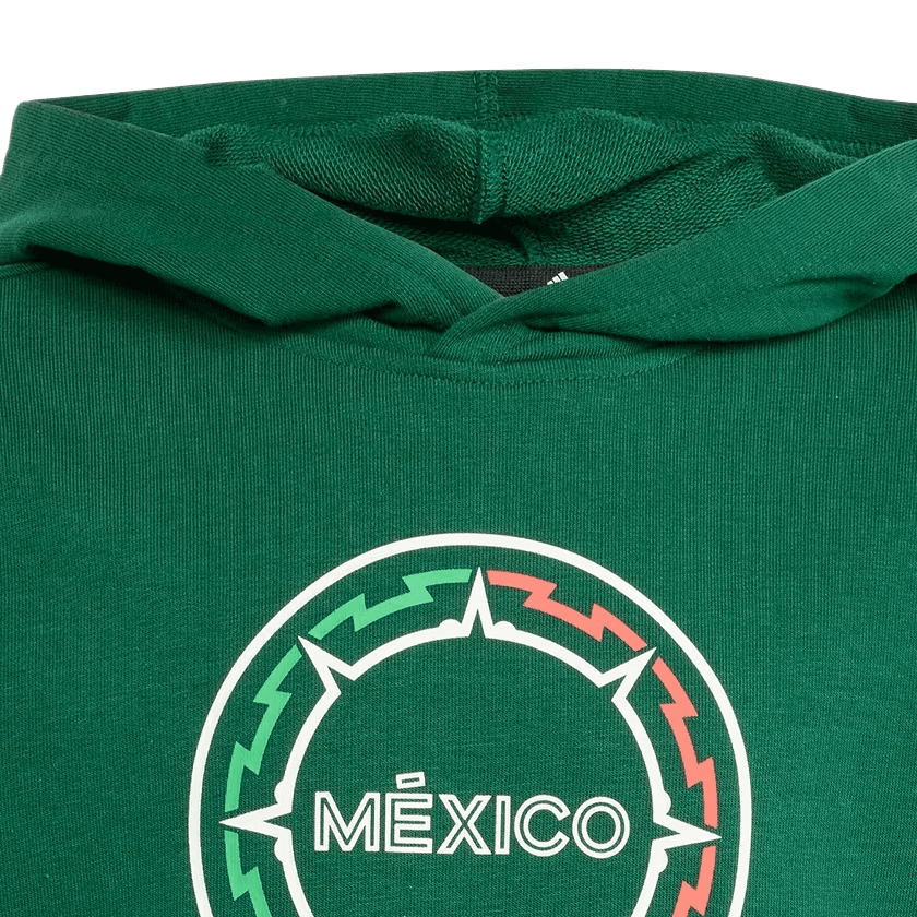 adidas 2023-24 Mexico Youth Hoodie (Detail 1)