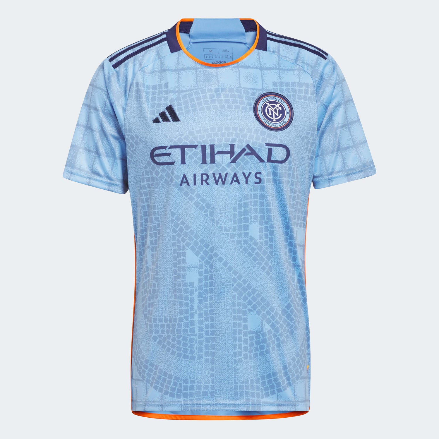 adidas 2023-24 New York City FC Men's Home Jersey (Front)