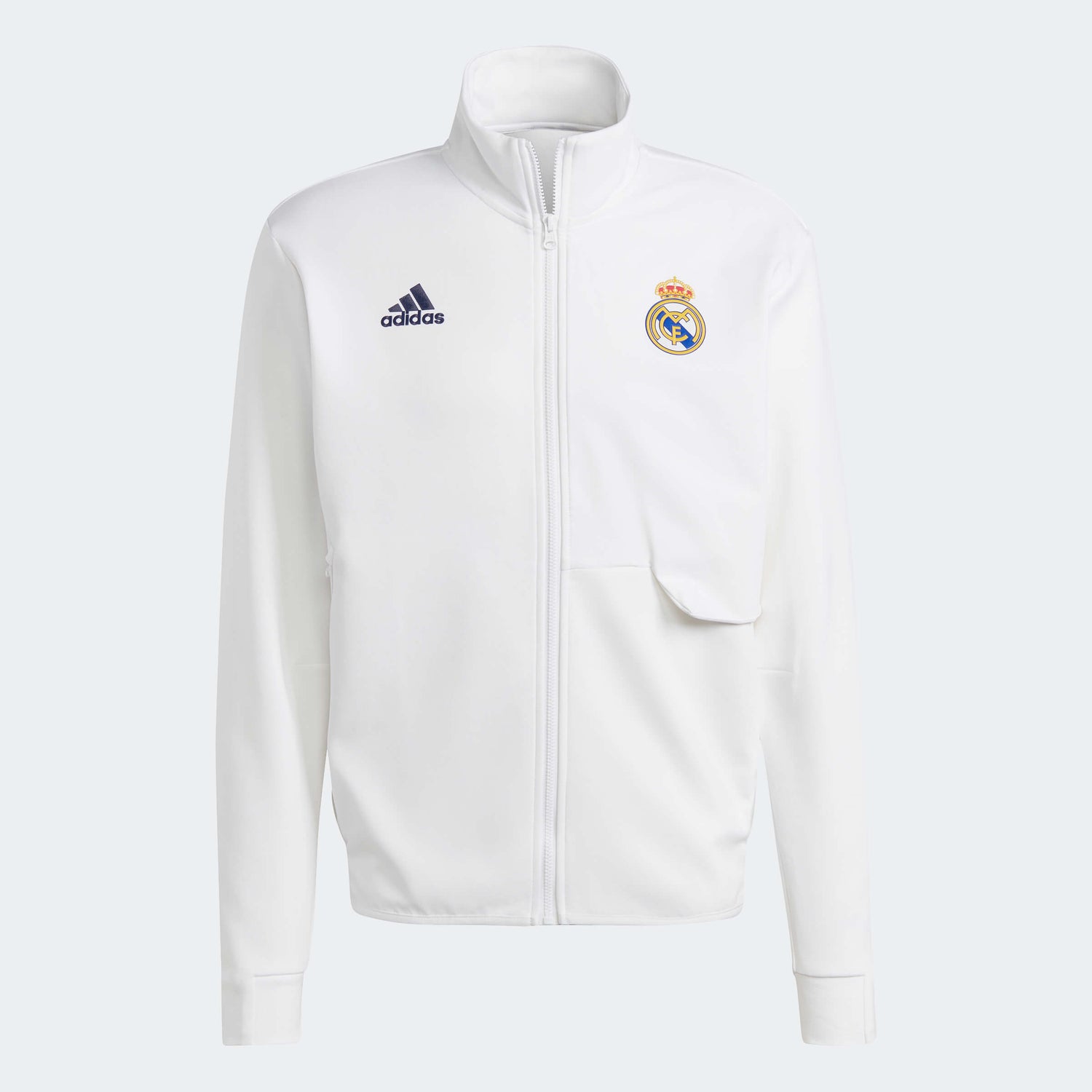 adidas 2023-24 Real Madrid Men's Anthem Jacket (Front)