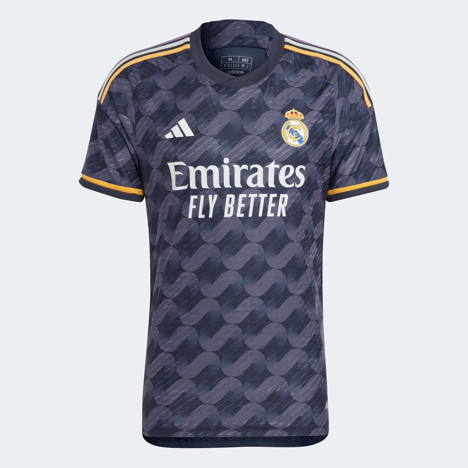adidas 2023-24 Real Madrid Men's Authentic Away Jersey (Front)