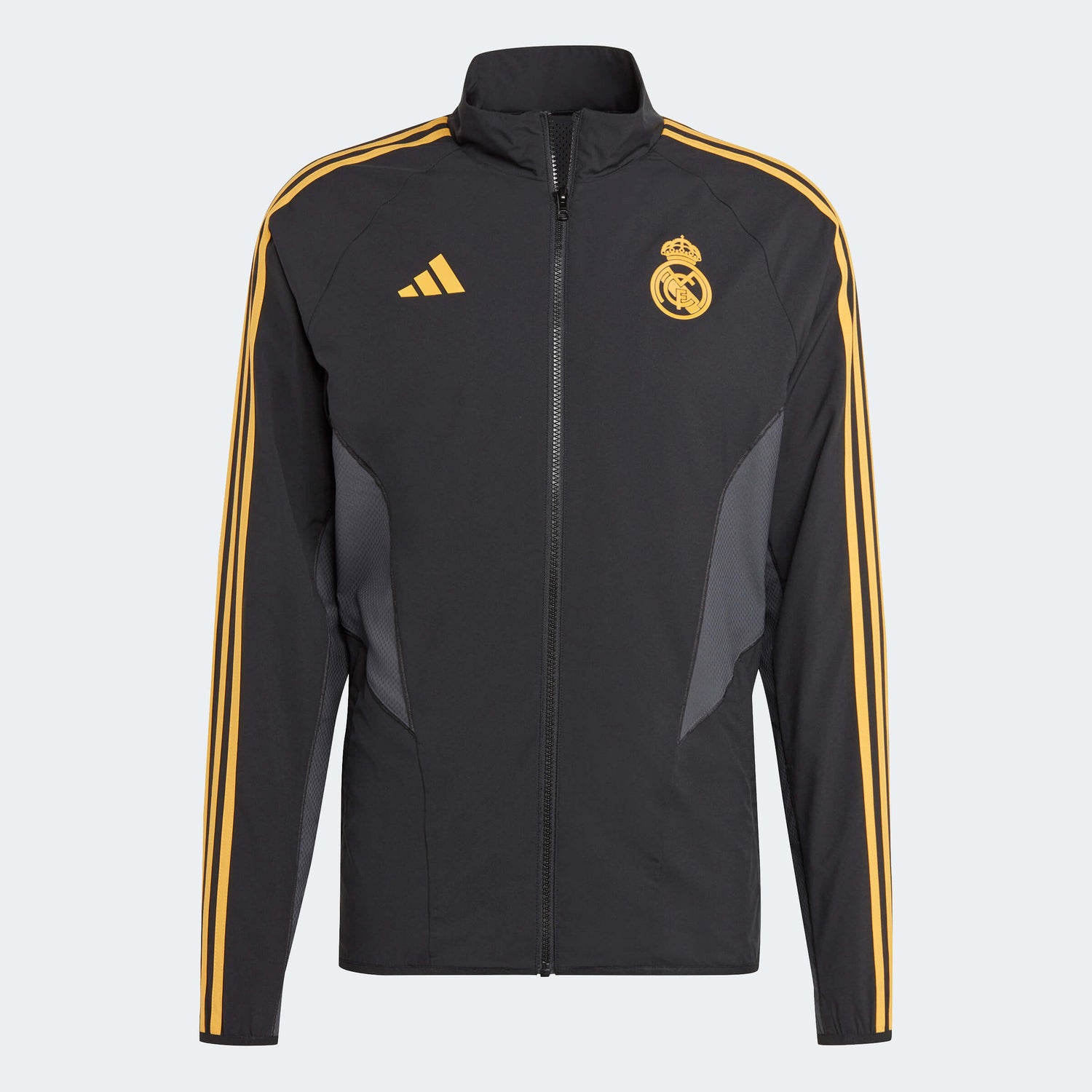 adidas 2023-24 Real Madrid Men's EU Anthem Jacket (Front)