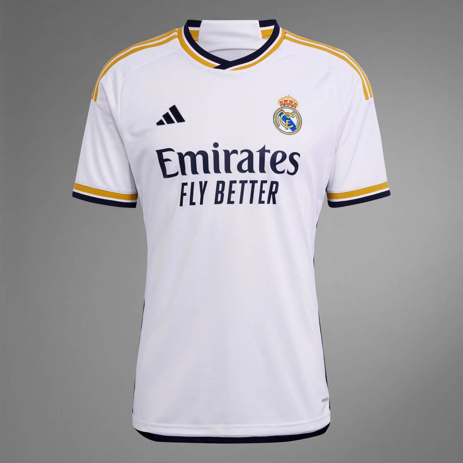 adidas 2023-24 Real Madrid Men's Stadium Home Jersey