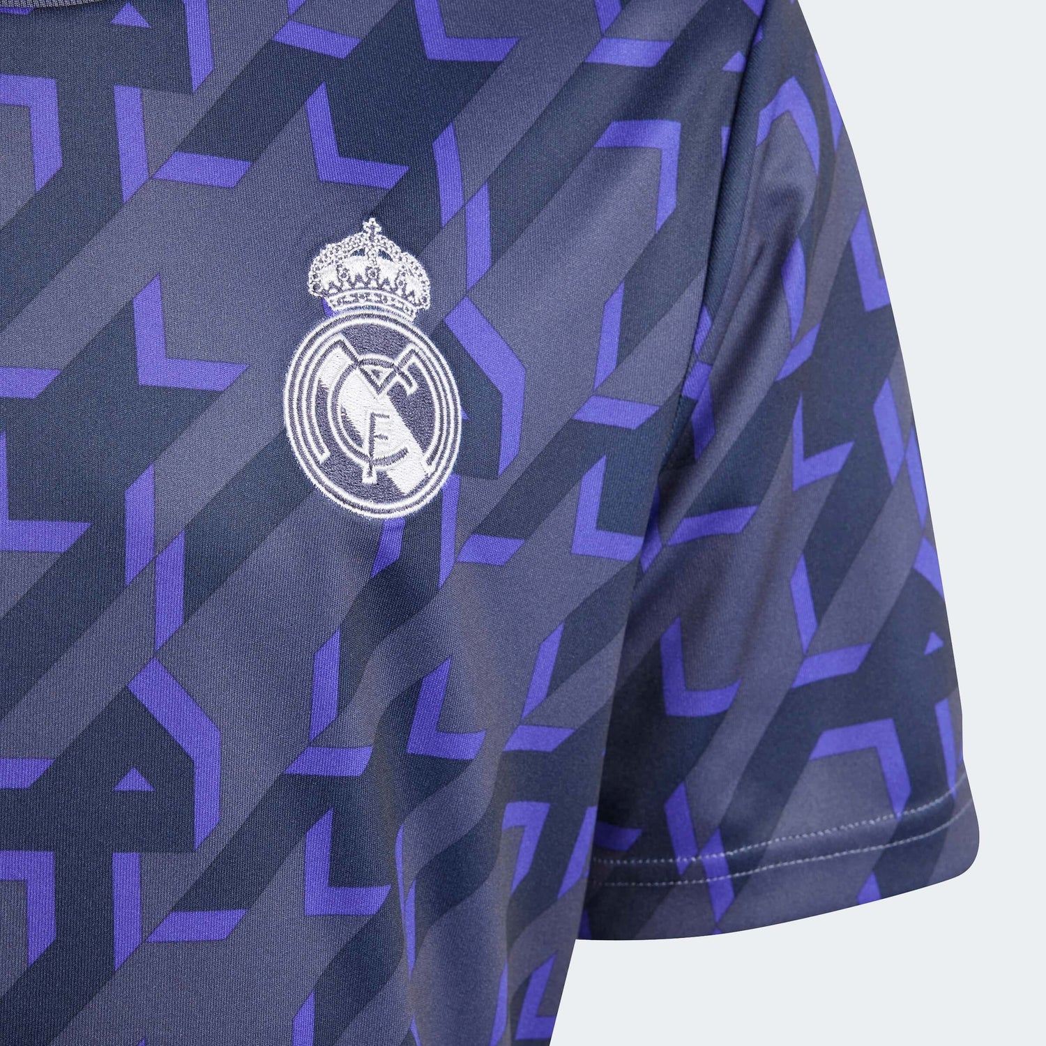 adidas 2023-24 Real Madrid Pre-Match Youth Jersey (Detail 2)