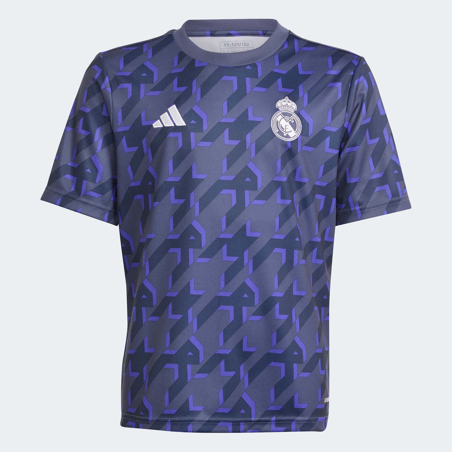adidas 2023-24 Real Madrid Pre-Match Youth Jersey (Front)