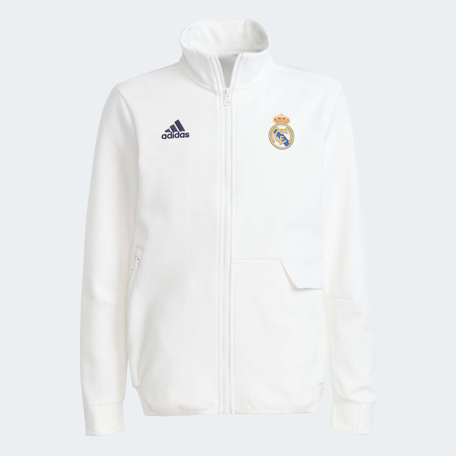 adidas 2023-24 Real Madrid Youth Anthem Jacket (Front)