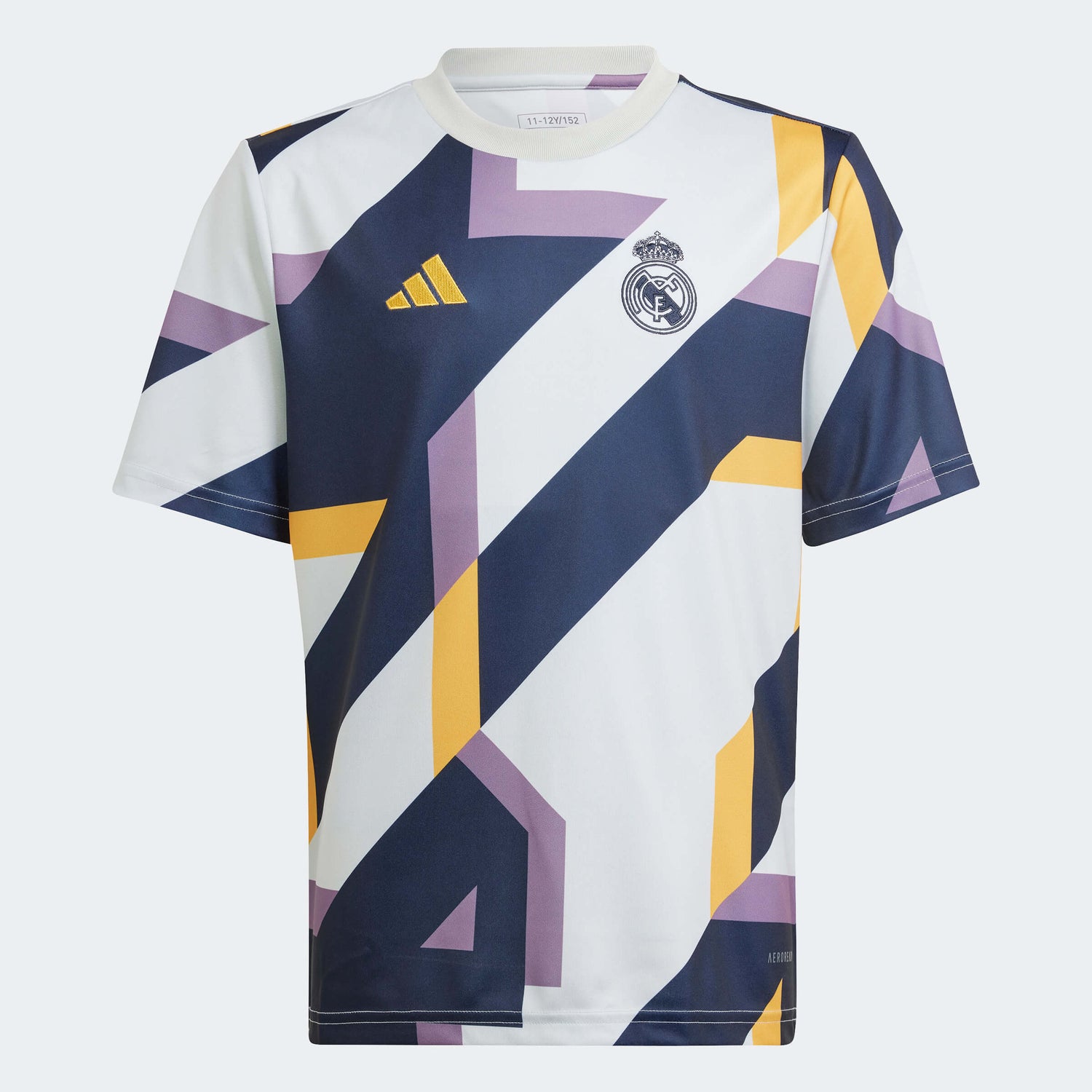 adidas 2023-24 Real Madrid Youth Pre-Match Jersey (Front)