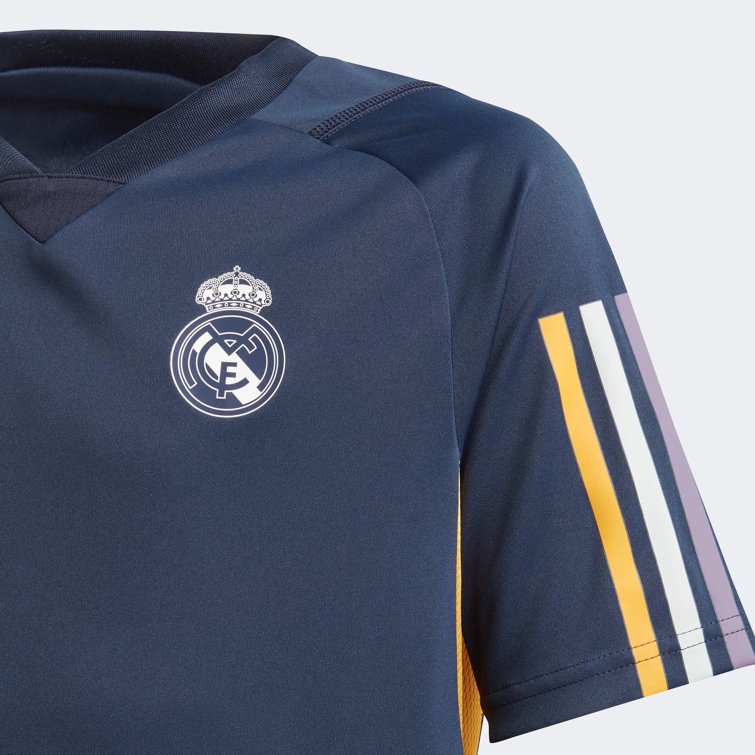 adidas 2023-24 Real Madrid Youth Training Jersey (Detail 1)