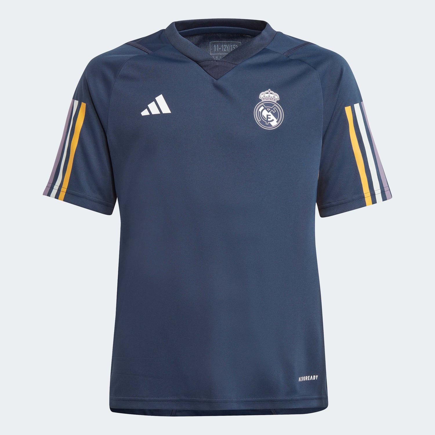 adidas 2023-24 Real Madrid Youth Training Jersey (Front)