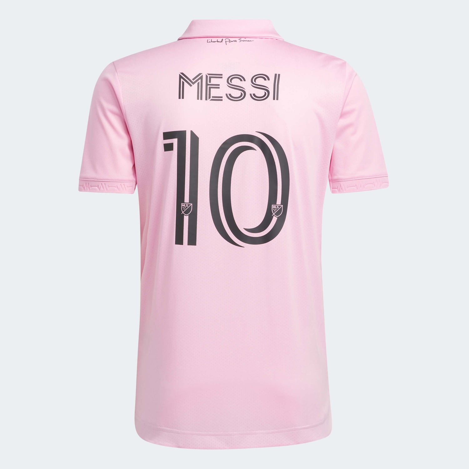adidas 2023 Inter Miami Men's Authentic Home Messi #10 Jersey (Back)