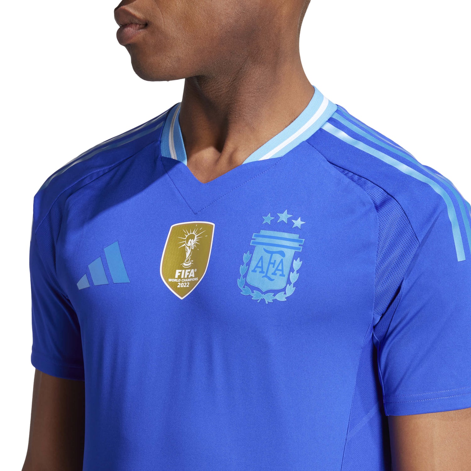 adidas 2024-25 Argentina Men's Authentic Away Jersey (Detail 1)