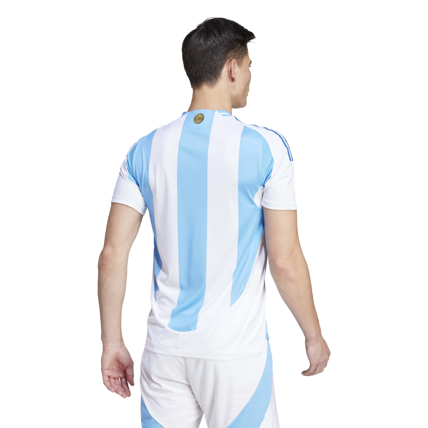 adidas 2024-25 Argentina Men's Authentic Home Jersey (Model - Back)