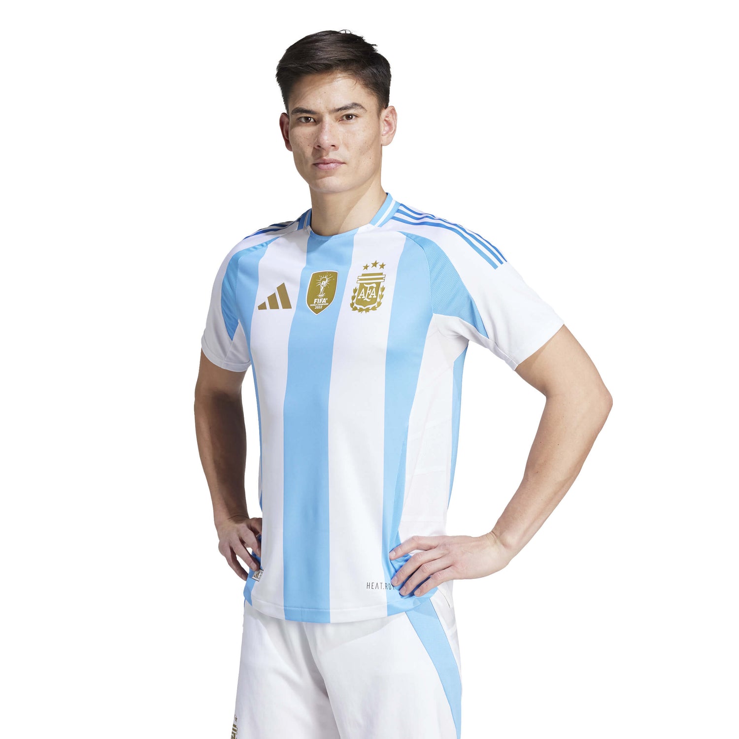 adidas 2024-25 Argentina Men's Authentic Home Jersey (Model - Front)