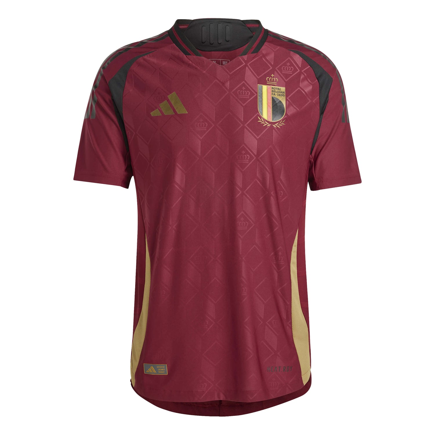 adidas 2024-25 Belgium Men's Authentic Home Jersey (Front)