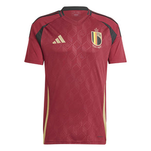 adidas 2024-25 Belgium Men's Stadium Home Jersey (Front)